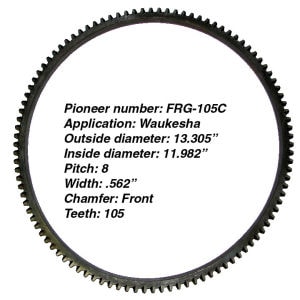 Chevrolet C2500 Suburban Automatic Transmission Flywheel Ring Gear