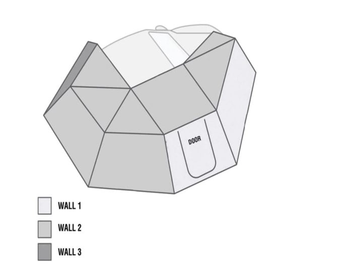 Chevrolet Traverse Awning Clamp