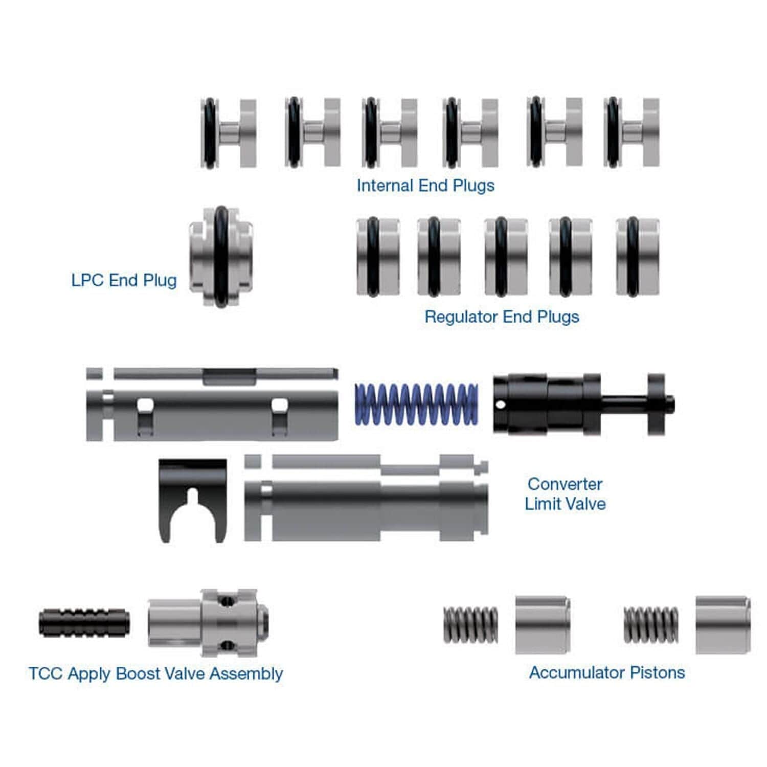 Chevrolet Impala 2004 Automatic Transmission Valve Body Overhaul Kit