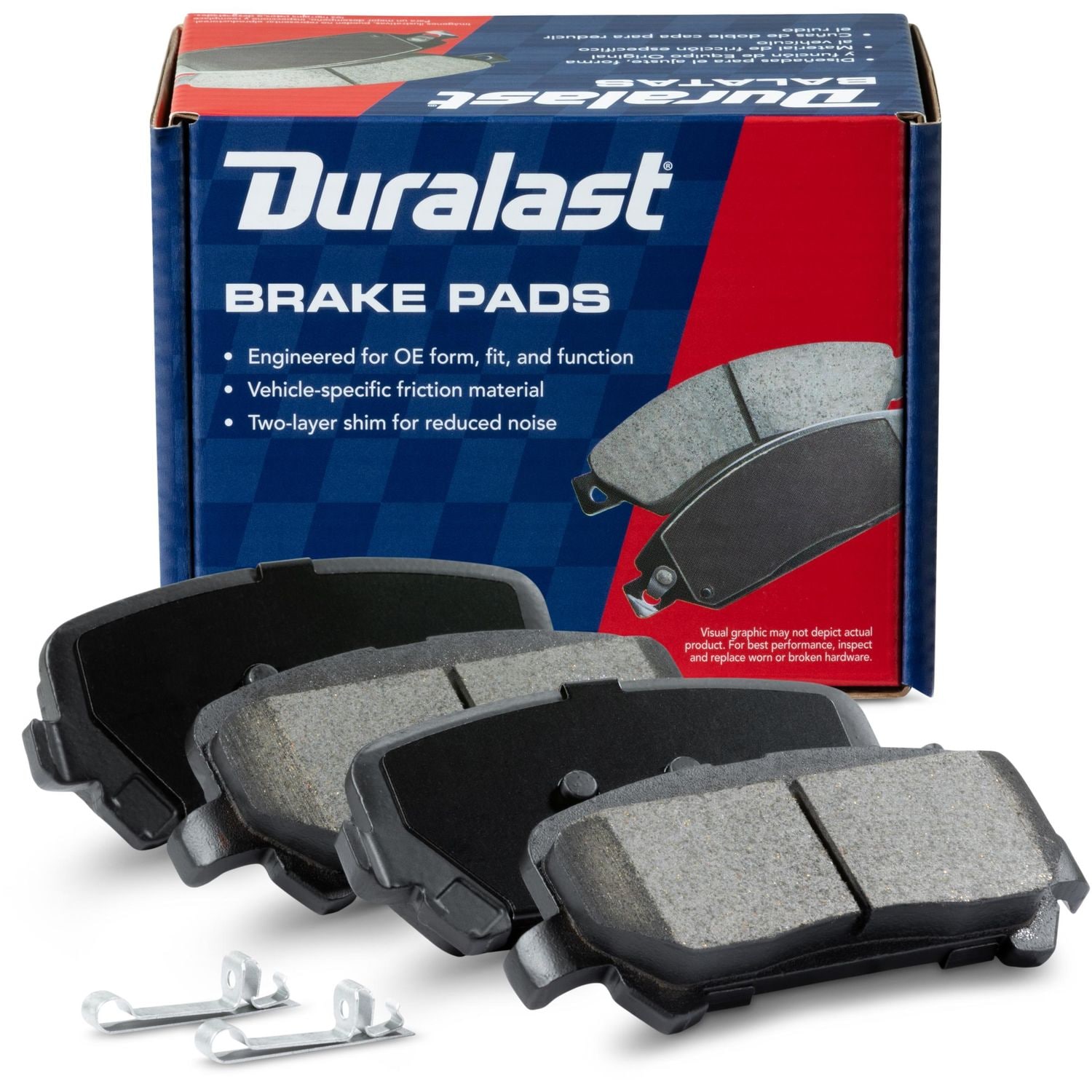 Duralast Ceramic Brake Pads D1806 for Chevrolet Colorado