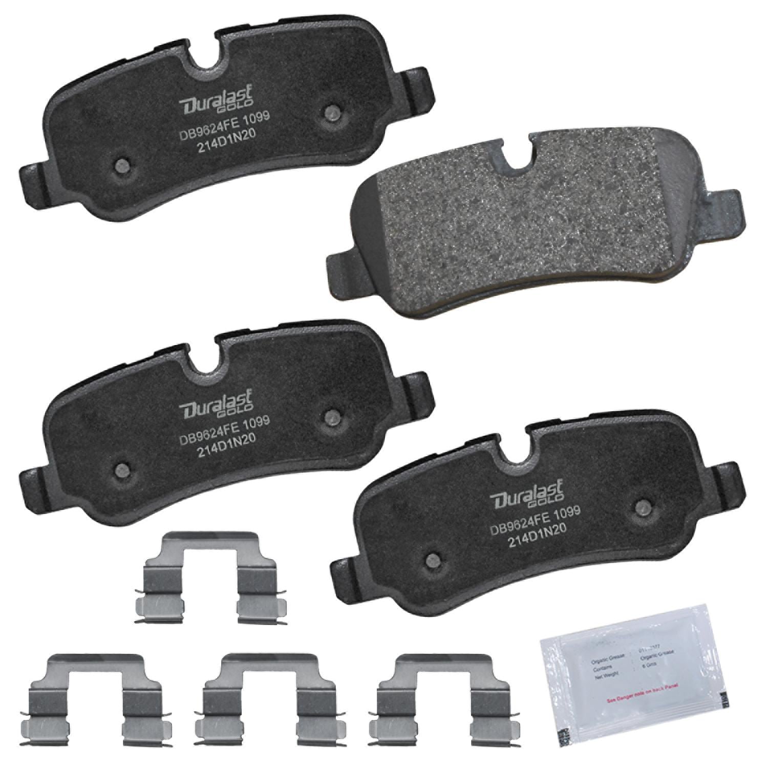 Duralast Gold Metallic OEM Performance Brake Pads DG1099-MX for Chevrolet Colorado