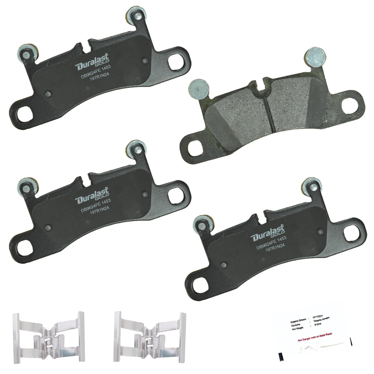 Duralast Gold Metallic OEM Performance Brake Pads DG1453-MX for Chevrolet Colorado