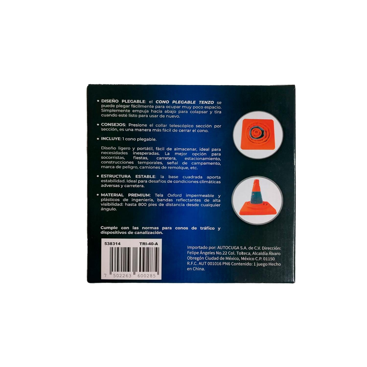 Tenzo R Overdose Tenzo R Kit de Emergencia de Carretera TRI-40-A | AutoZone