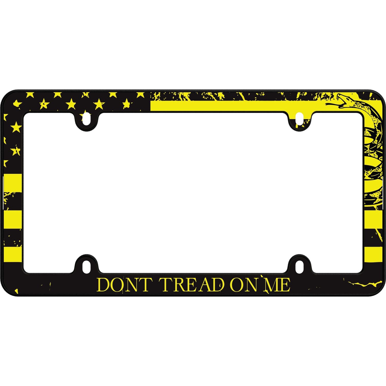 Cruiser Accessories Don't Tread On Me License Plate Frame | AutoZone