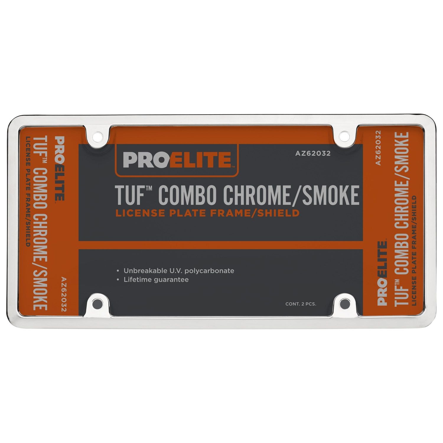 ProElite License Plate Frame AZ62032 | AutoZone