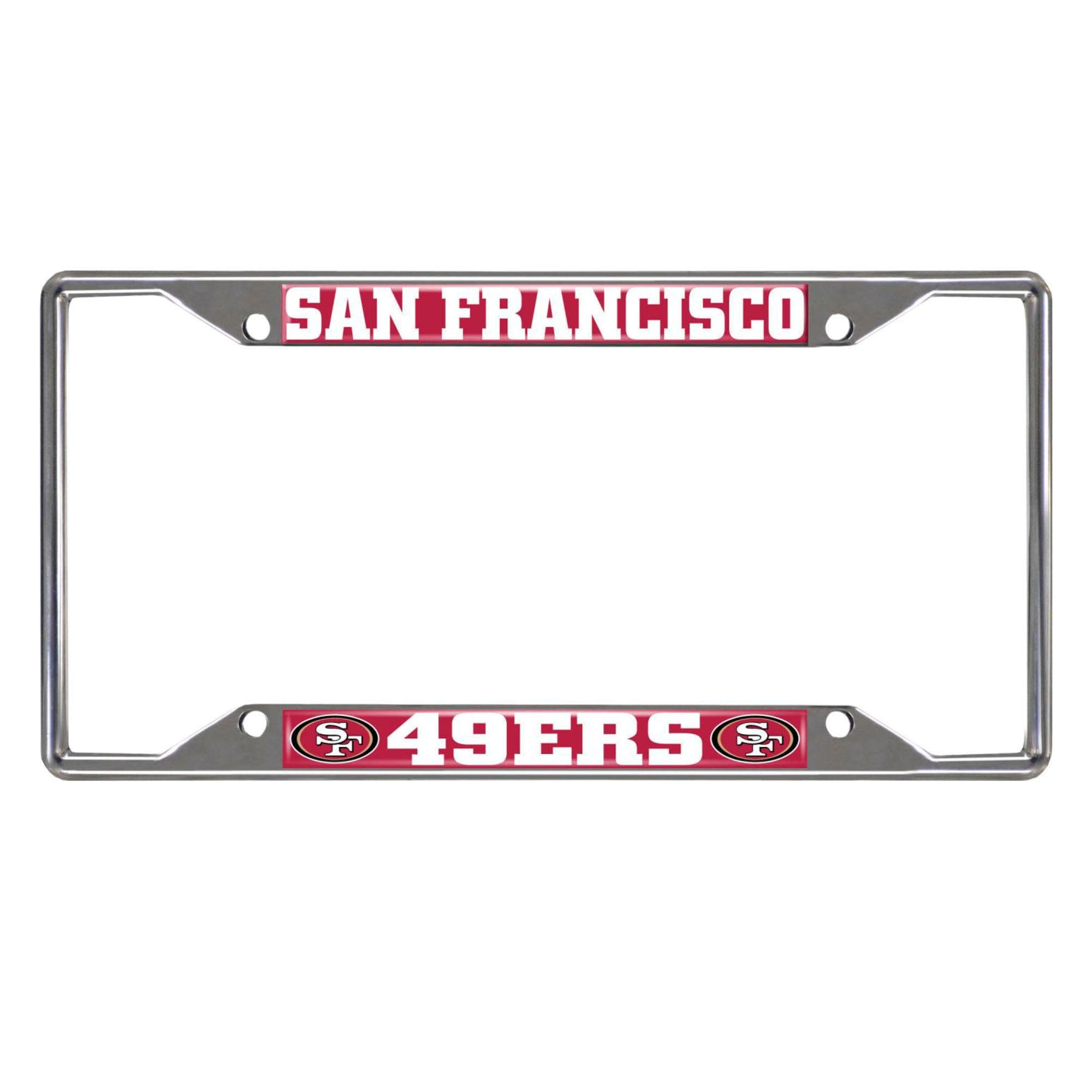 Logo Brands Silver License Plate Frame | AutoZone