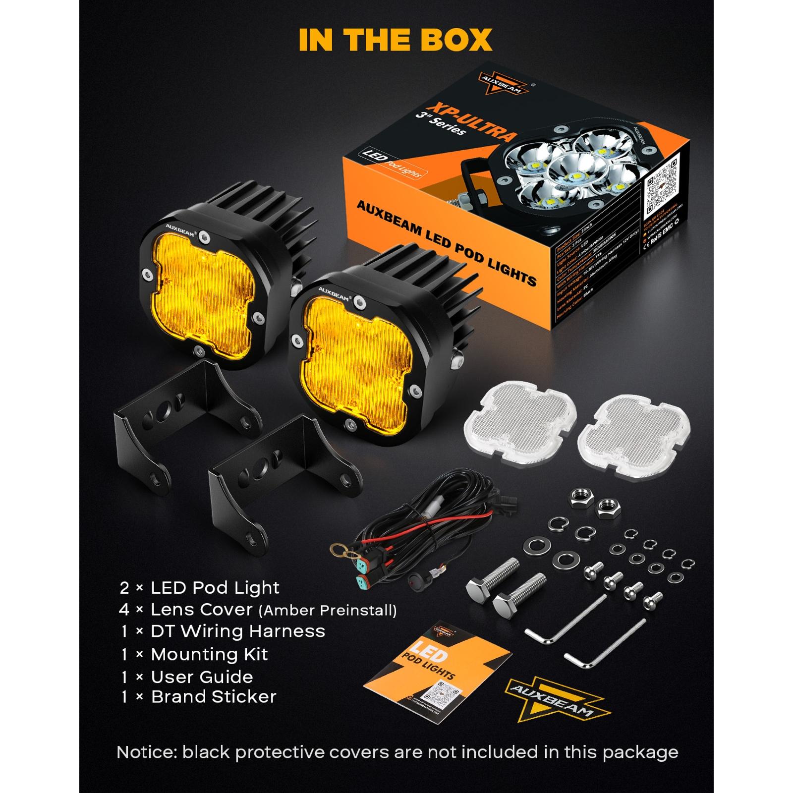 Auxbeam Driving Light ZD000818 | AutoZone