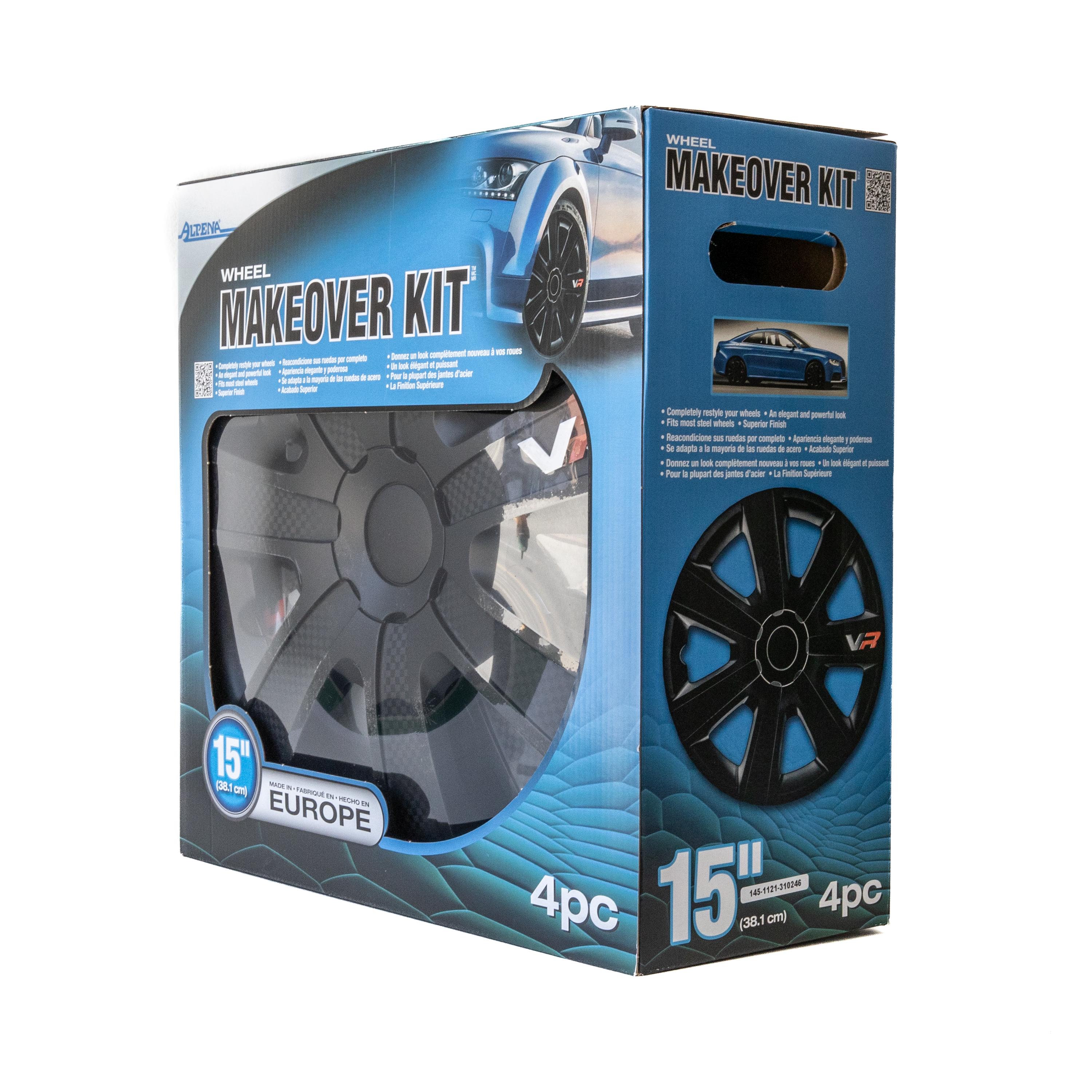 Alpena Black 15in Universal Wheel Cover 4 Piece | AutoZone