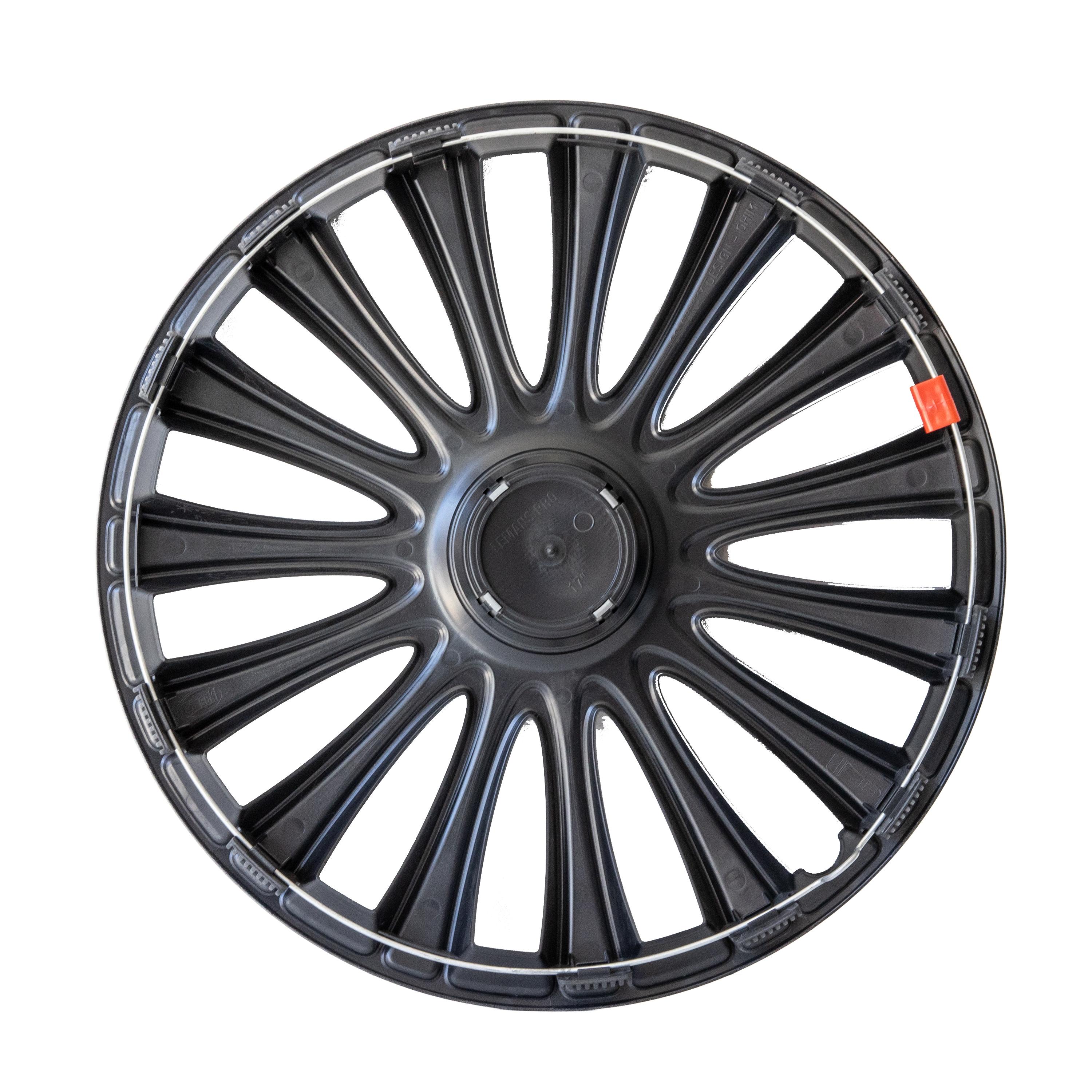 Alpena Silver 17in Le Mans Pro Universal Wheel Cover/Hub Cap