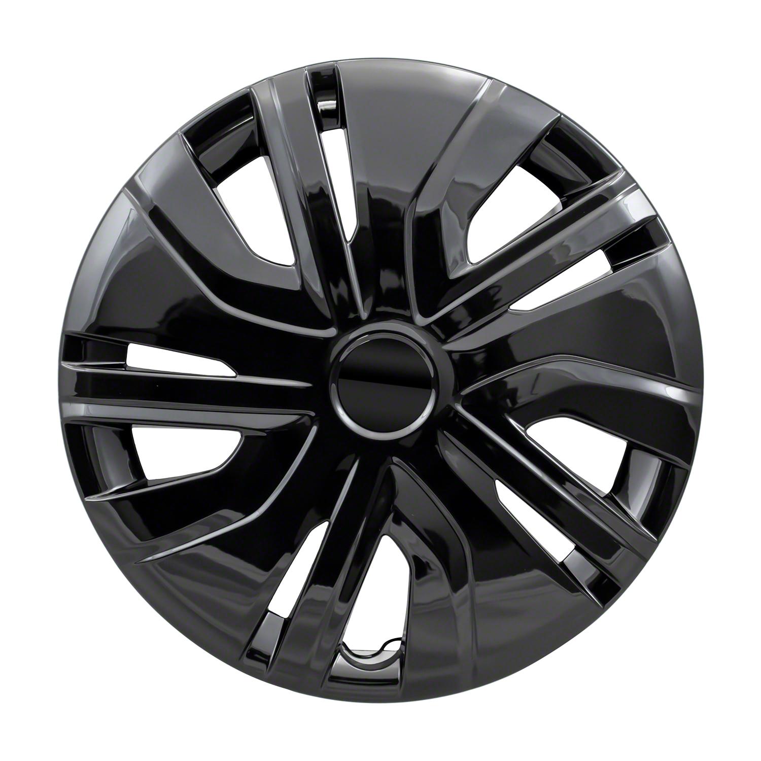 Coast To Coast Gloss Black 14in Wheel Cover/Hub Cap 4 Piece