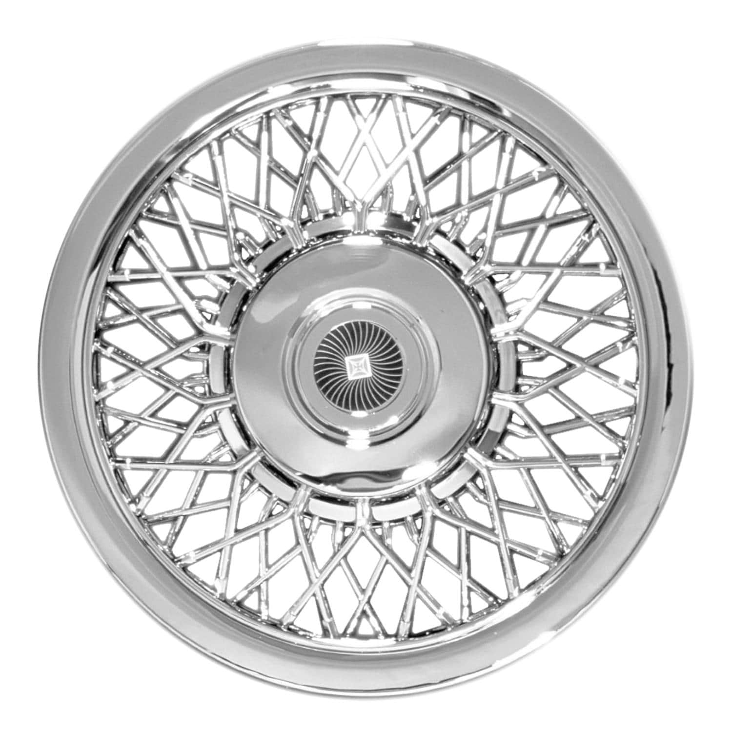 Coast to Coast Chrome Plated 15in Universal Lace Spoke Plastic 