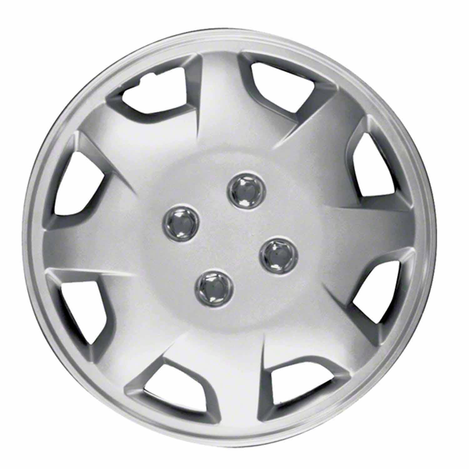 Coast To Coast Silver 15in Wheel Cover/Hub Cap 4 Piece IWC12415S for Mazda 3