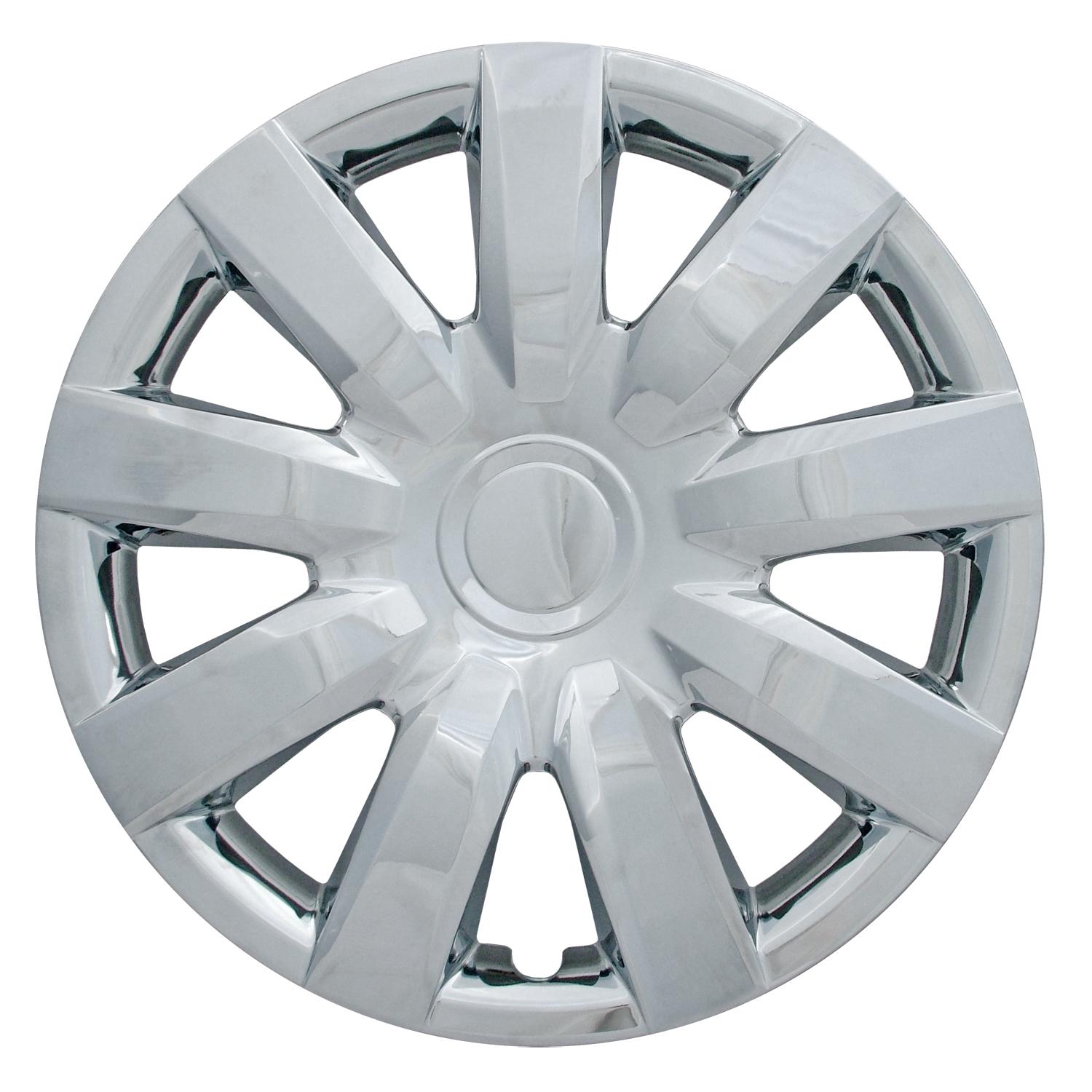Coast To Coast Chrome Plated 15in Wheel Cover/Hub Cap 4 Piece