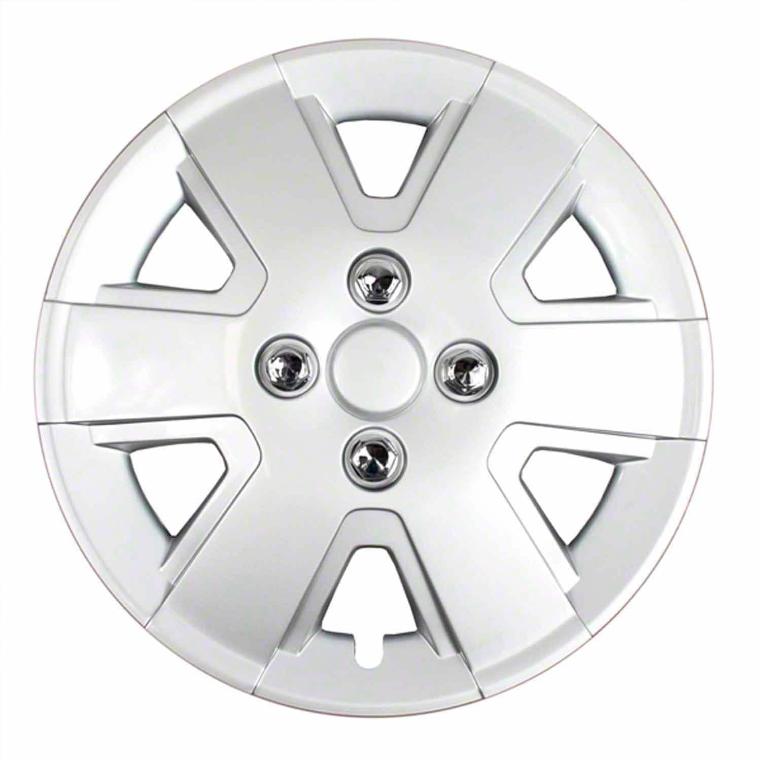 Coast To Coast Silver 15in Wheel Cover/Hub Cap 4 Piece IWC43215S for Mazda 3