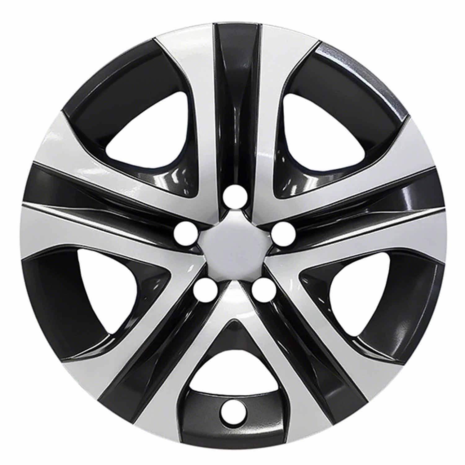 Coast To Coast Silver/Black 17in Wheel Cover/Hub Cap 4 Piece IWC51817SB for Mazda 3