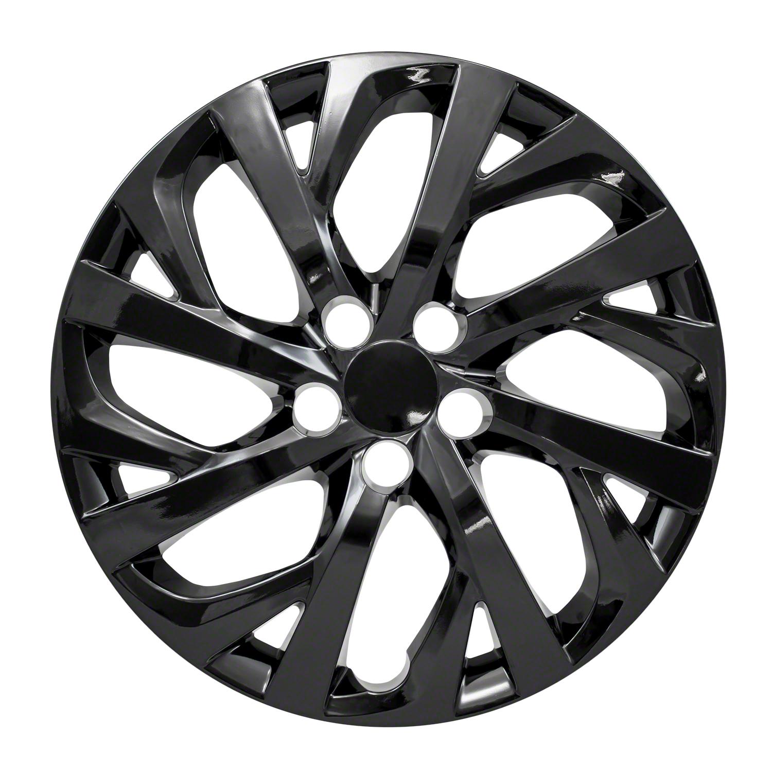 Coast To Coast Gloss Black 16in Wheel Cover/Hub Cap 4 Piece