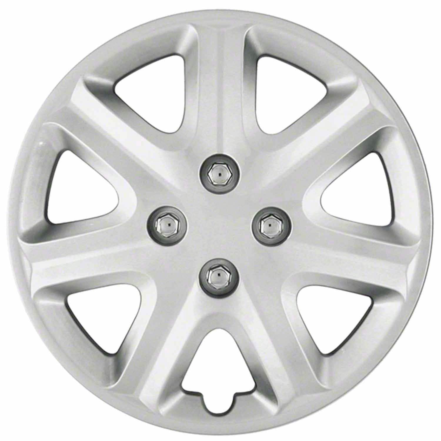 Coast To Coast Silver 15in Wheel Cover/Hub Cap 4 Piece IWCB890215S for Mazda 3