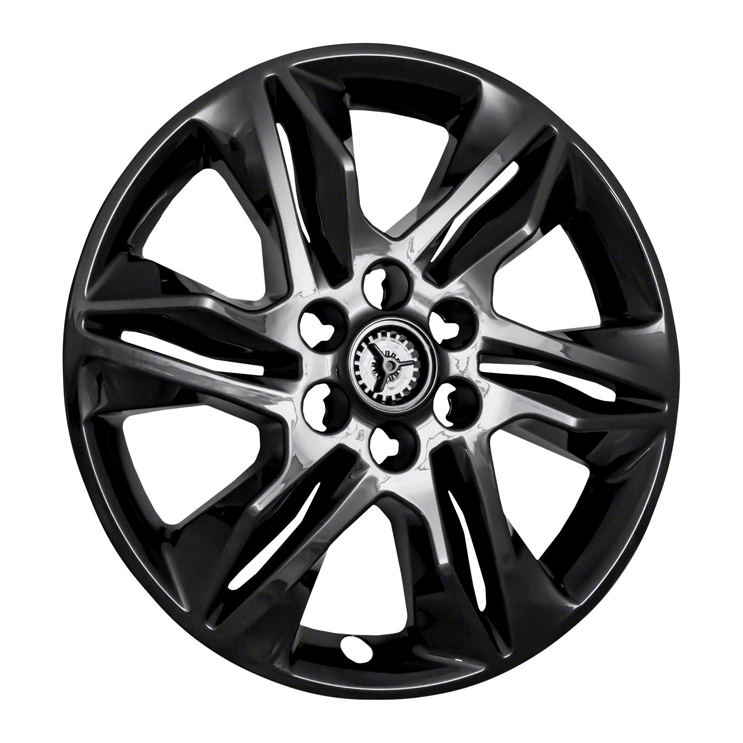 Coast To Coast Gloss Black 18in Wheel Cover/Hub Cap 4 Piece
