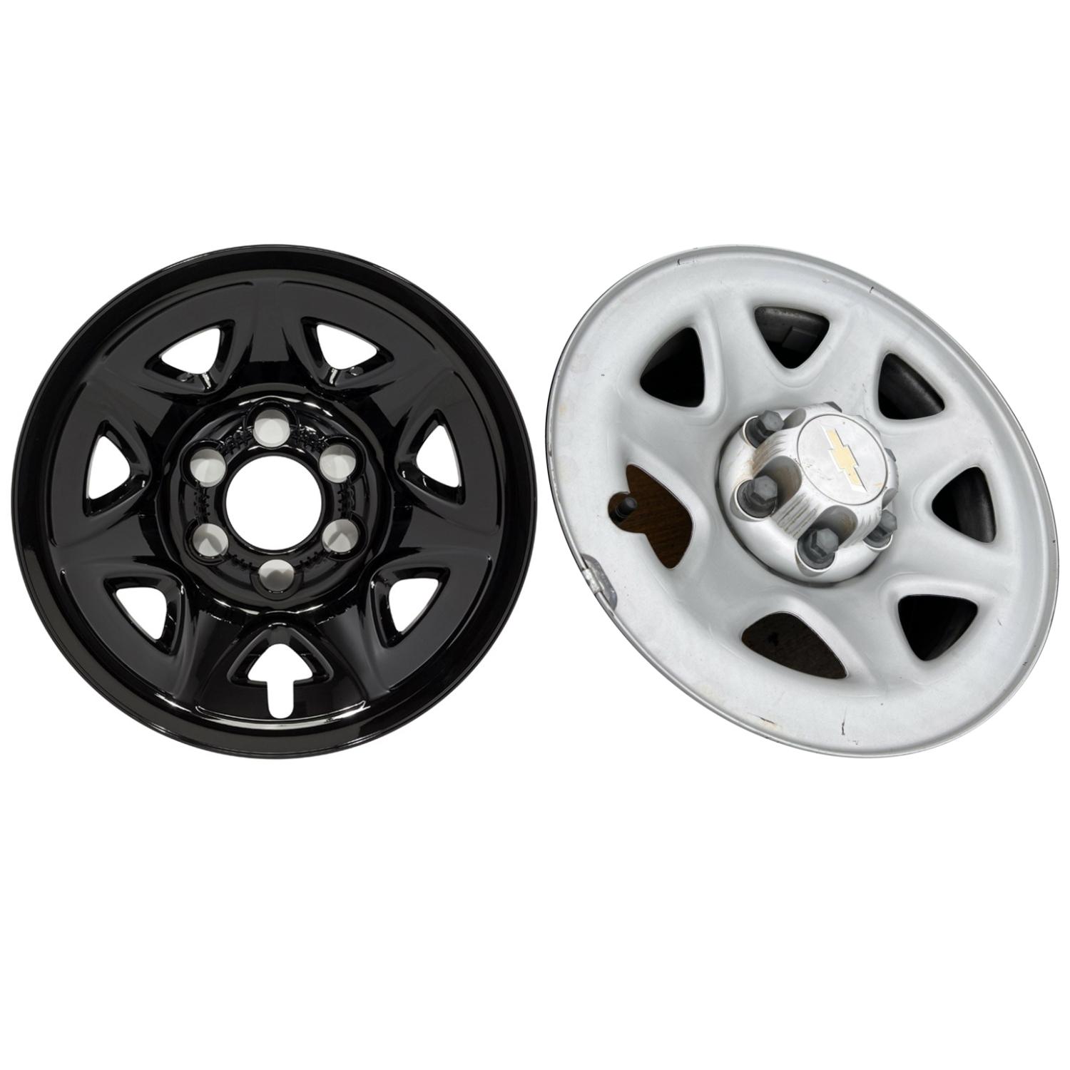 You.S Black Domed Hub Cap / Wheel Cover - 60.0 To 55.0mm Center Bore - Fits ATS, Rial, Alutec Wheels (Part Z-0100)