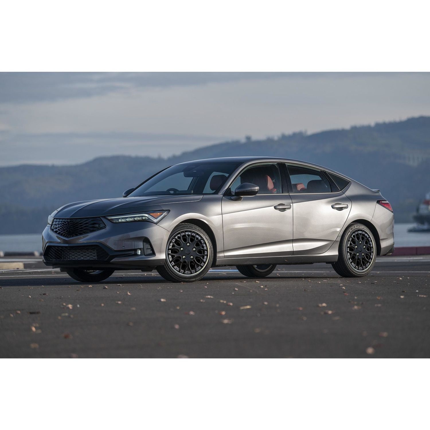 KT Chrome Ice Black 15in Universal Wheel Cover / Hub Cap