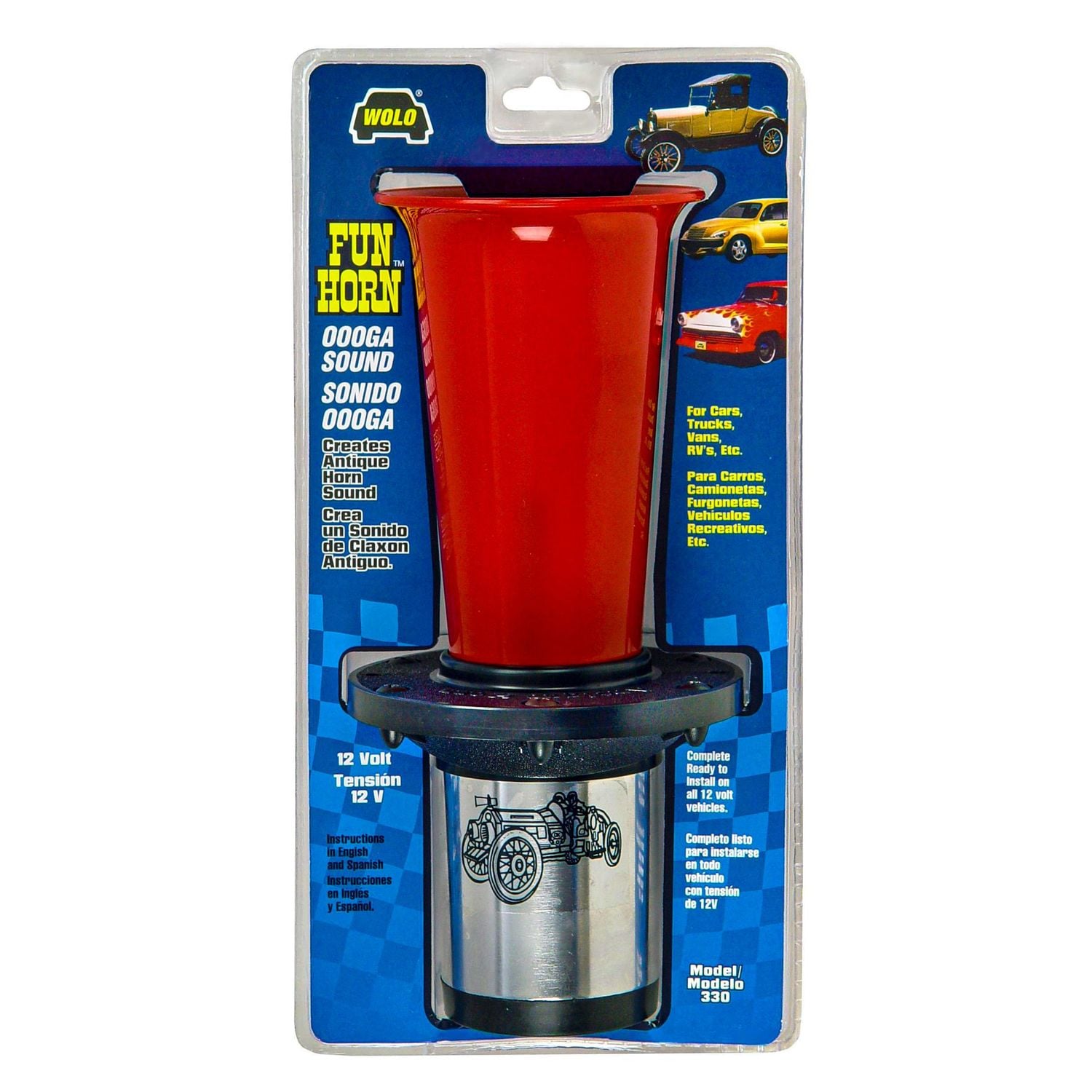 Wolo Red OOOGA Sound Heavy Duty Motor And Fun Horn | AutoZone