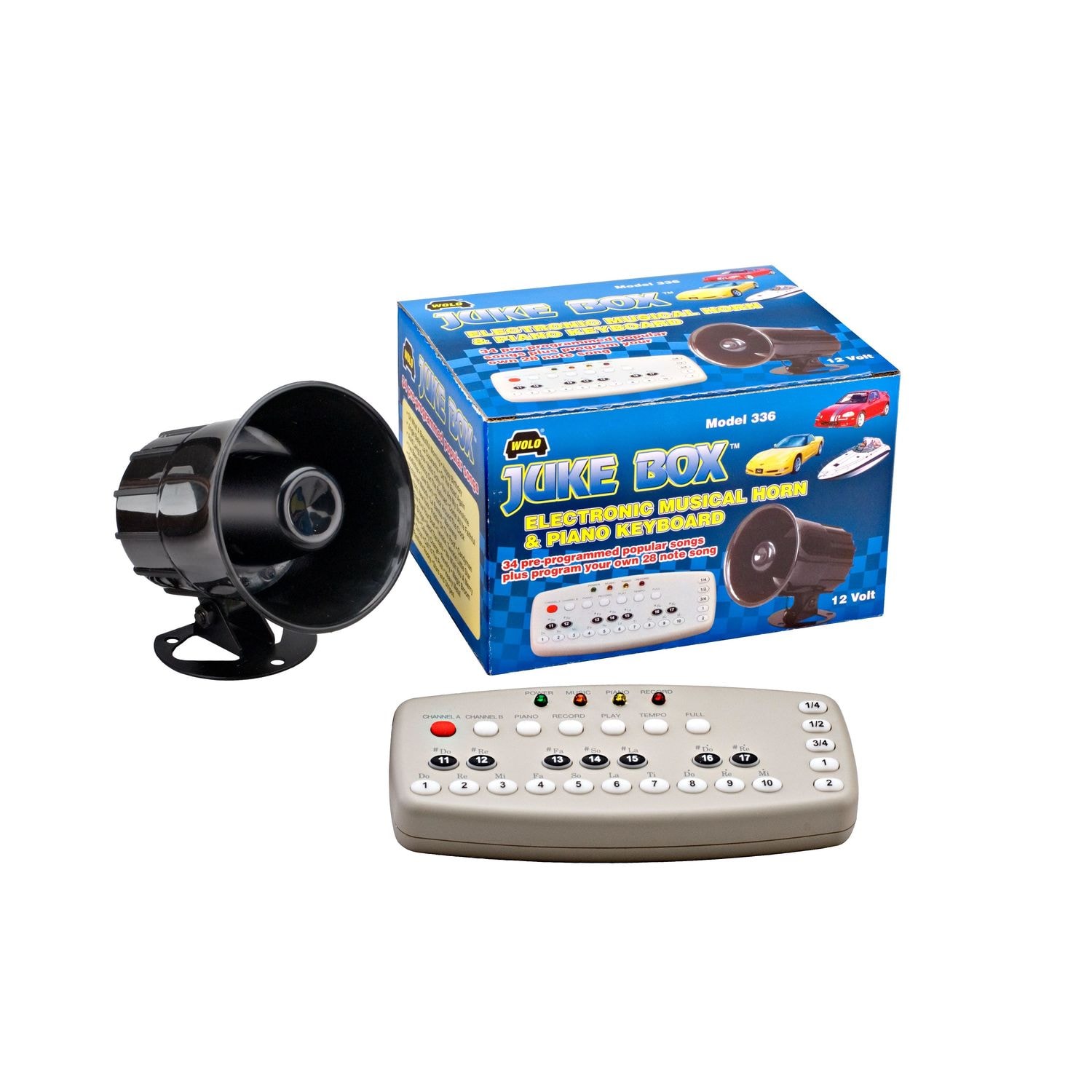 Wolo Electronic Musical Horn and Piano Keyboard | AutoZone