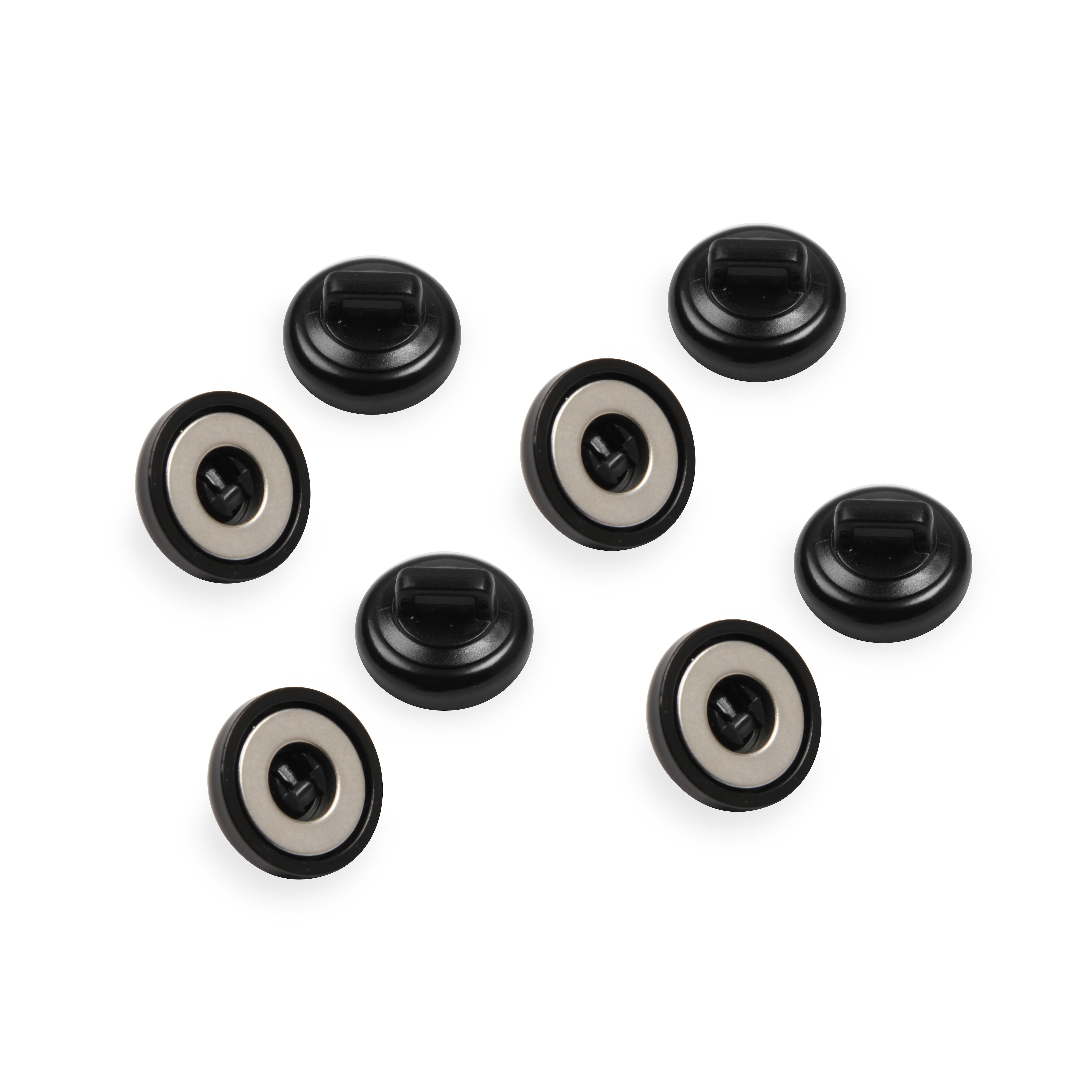 Mr Gasket Black Small Magnetic Cable Ties 8 Piece | AutoZone