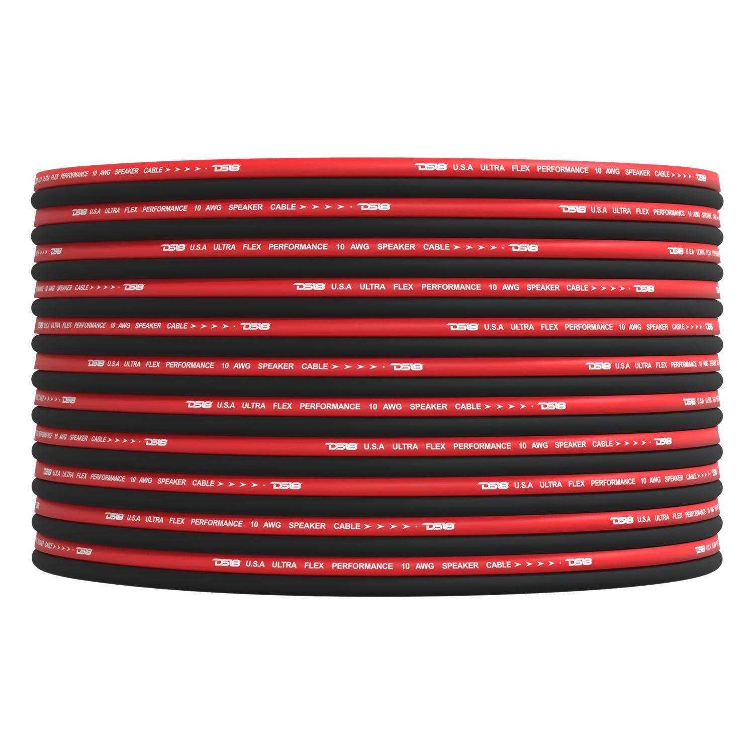 DS18 Speaker Wire SW-10GA-100RB | AutoZone