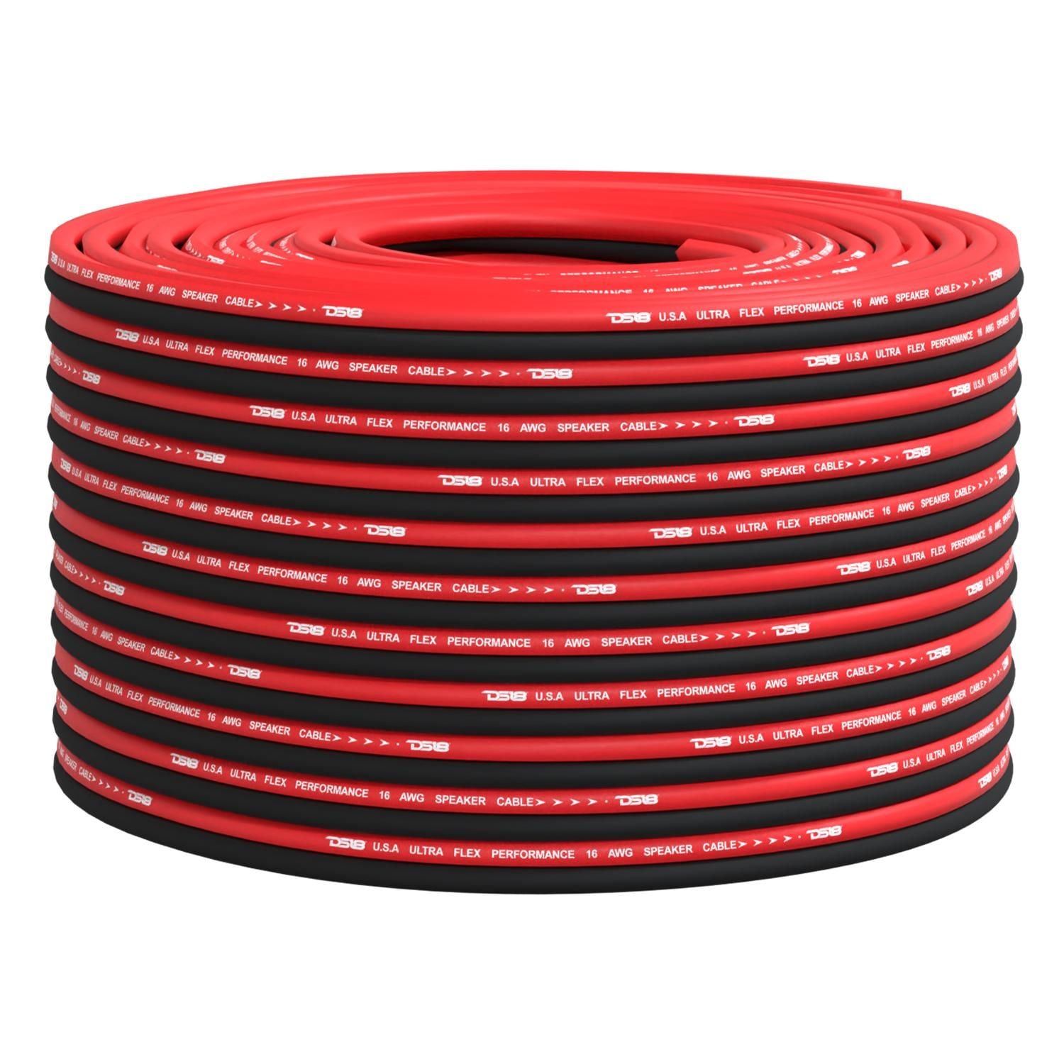 DS18 Speaker Wire SW-16GA-100RB | AutoZone