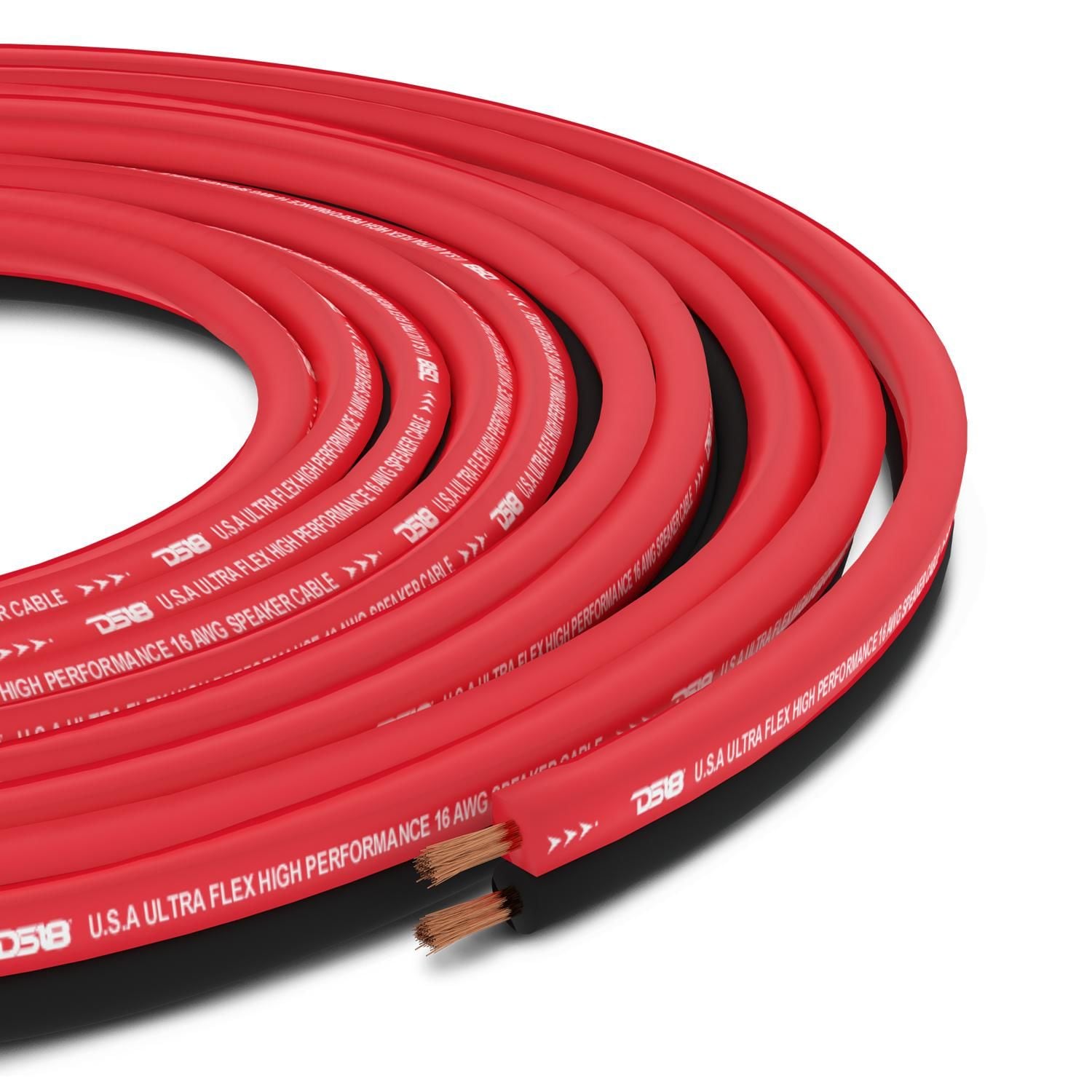 DS18 Speaker Wire SW-16GA-100RB | AutoZone