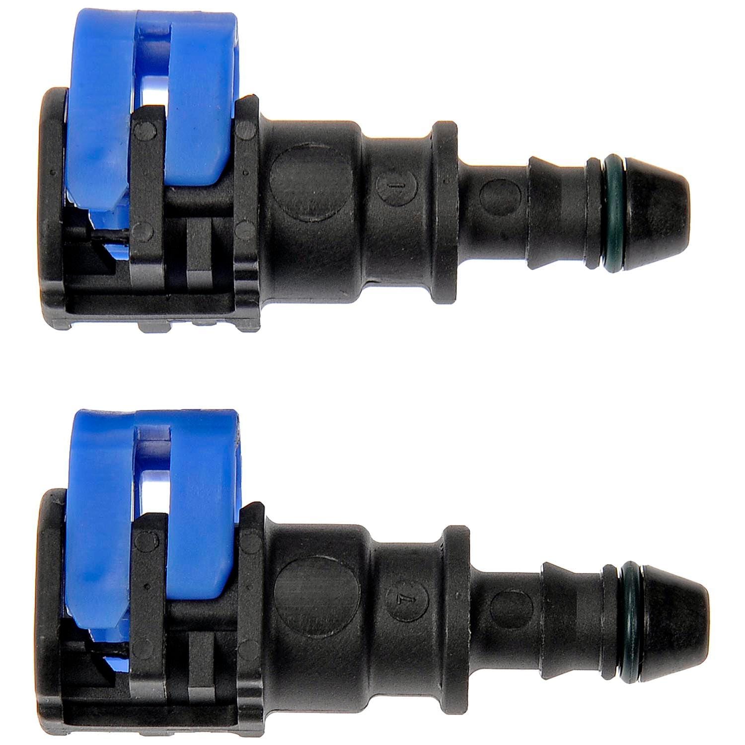 QUARKZMAN Coppia Aste Puntone Regolabili Per Paraurti Anteriore - Diffusore Splitter In Alluminio (3-4 Pollici) - 4