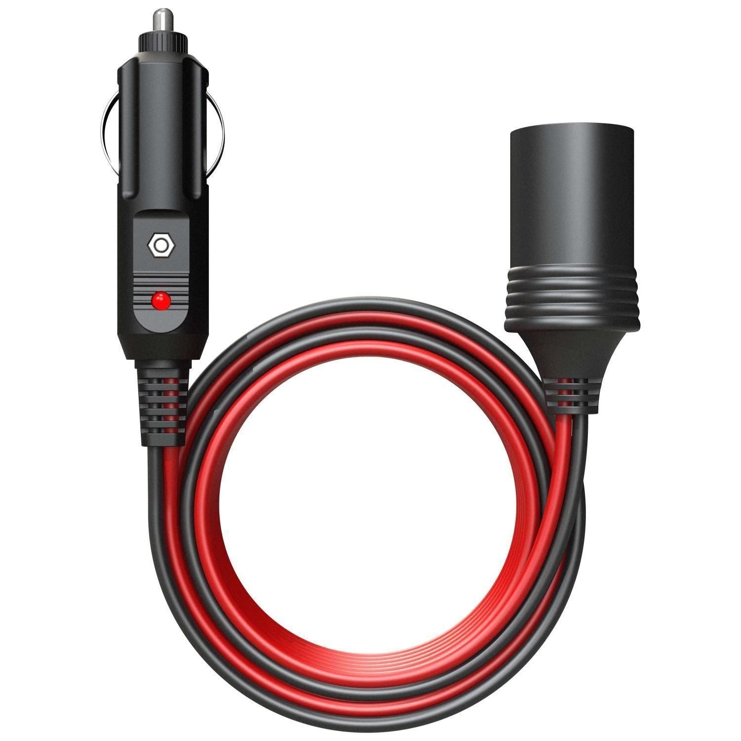 NOCO GC019 12V Adapter Plug with 12-Foot Extension Cable for American Coach American Tradition