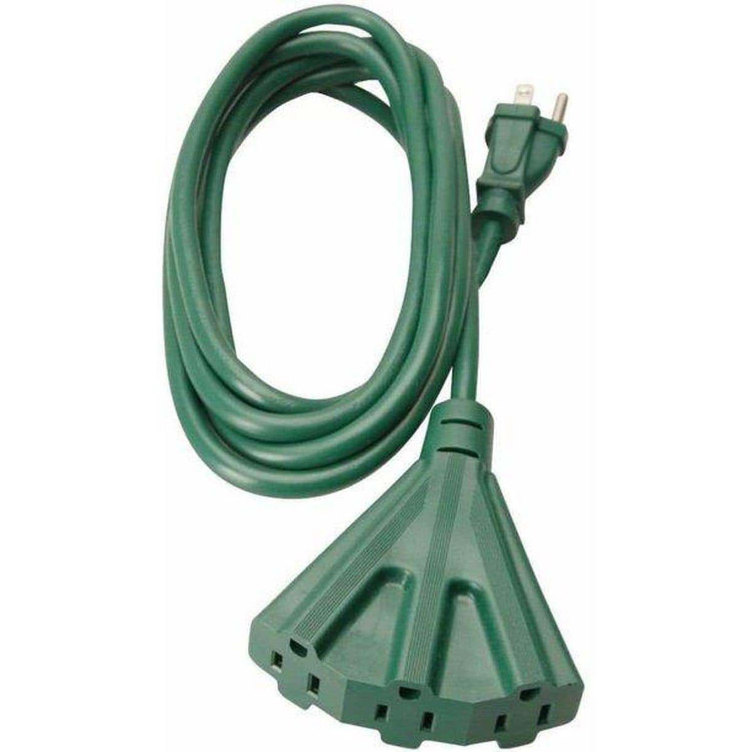 SureBilt 16/3 15ft Dark Green SJTW Extension Cord with 3 Outlets for American Coach American Tradition