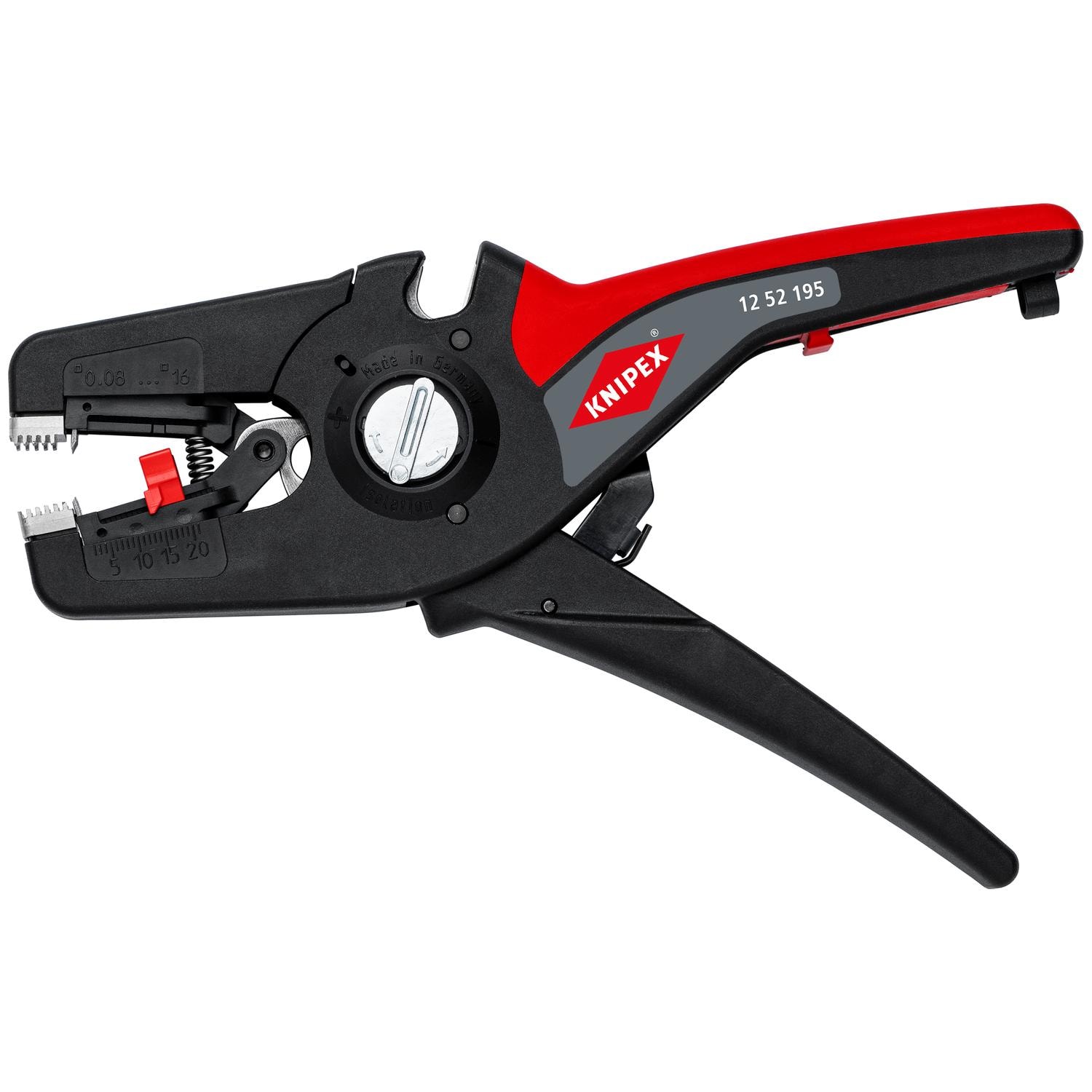 KNIPEX 7 3/4in PreciStrip16 Automatic Wire Stripper 6-28 AWG