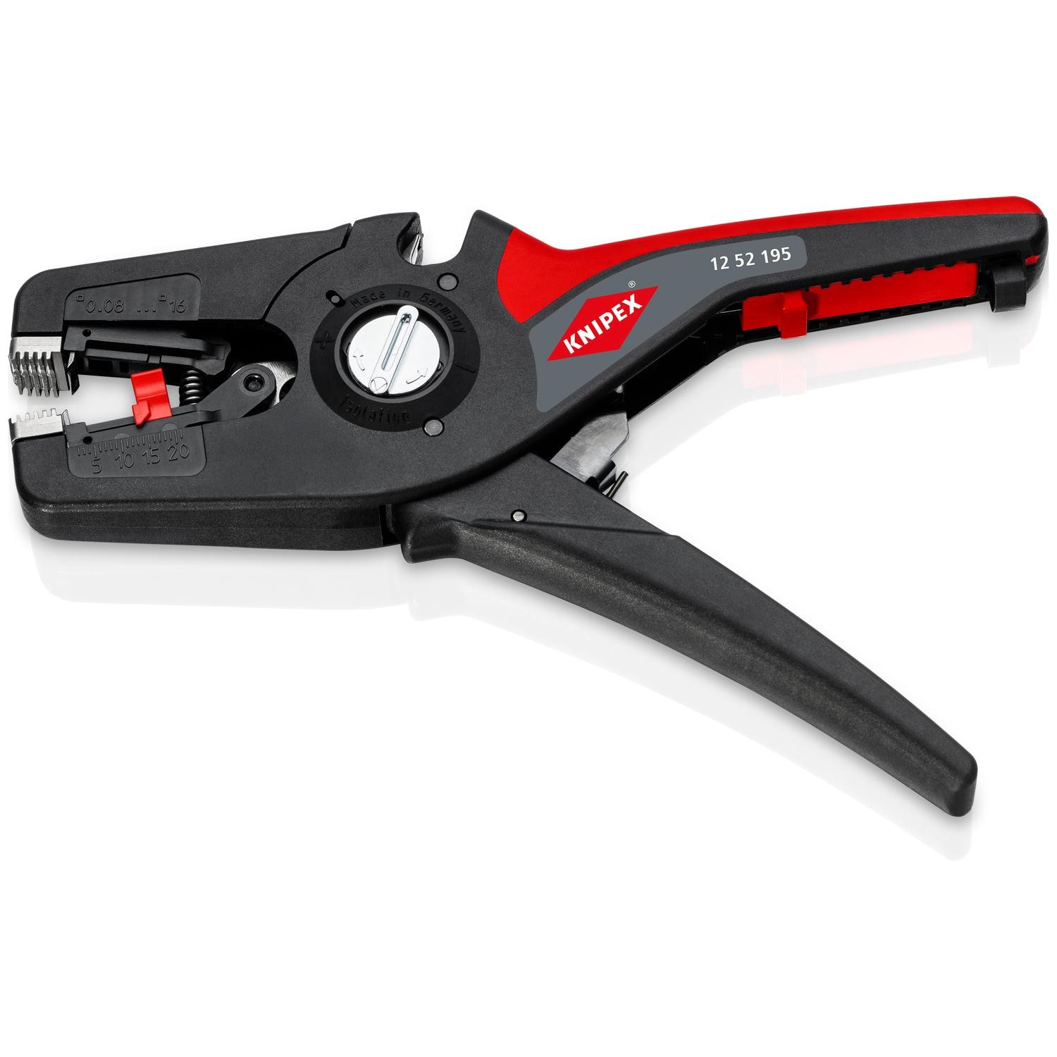 KNIPEX 7 3/4in PreciStrip16 Automatic Wire Stripper 6-28 AWG