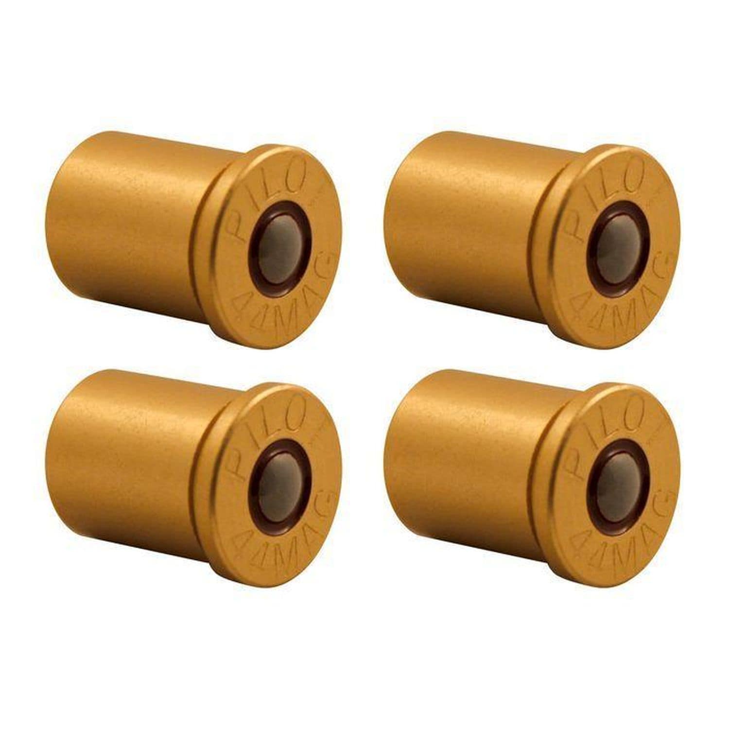 Pilot Assorted Bullet Valve Stem Caps 4 Pack for Chevrolet Spark