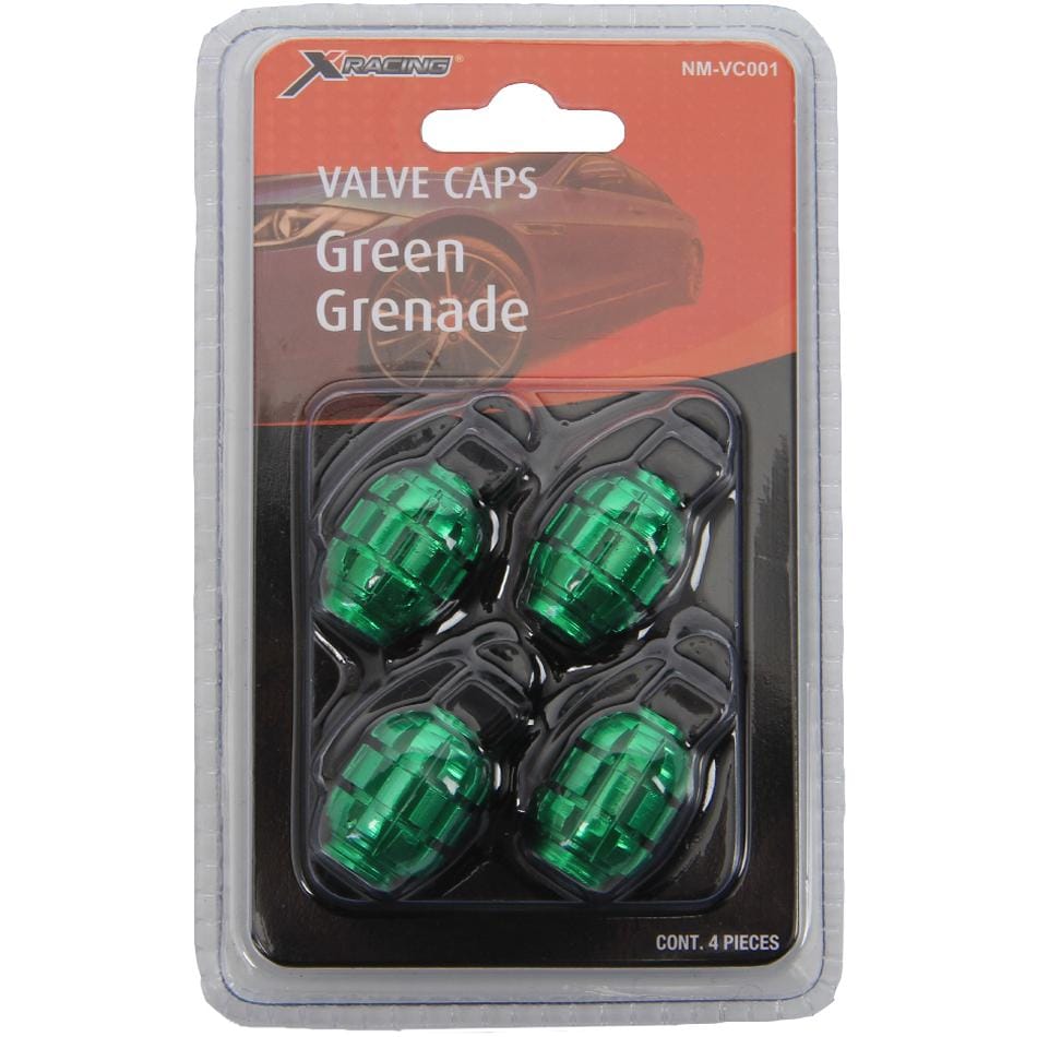 Bell Automotive Grenade Green Valve Stem Cap for BMW 735i