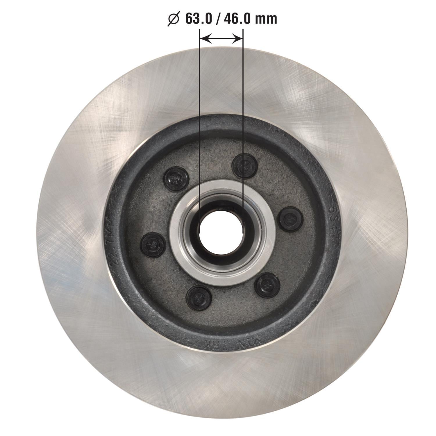 Duralast Disc Brake Rotor and Hub Assembly 5347 | AutoZone