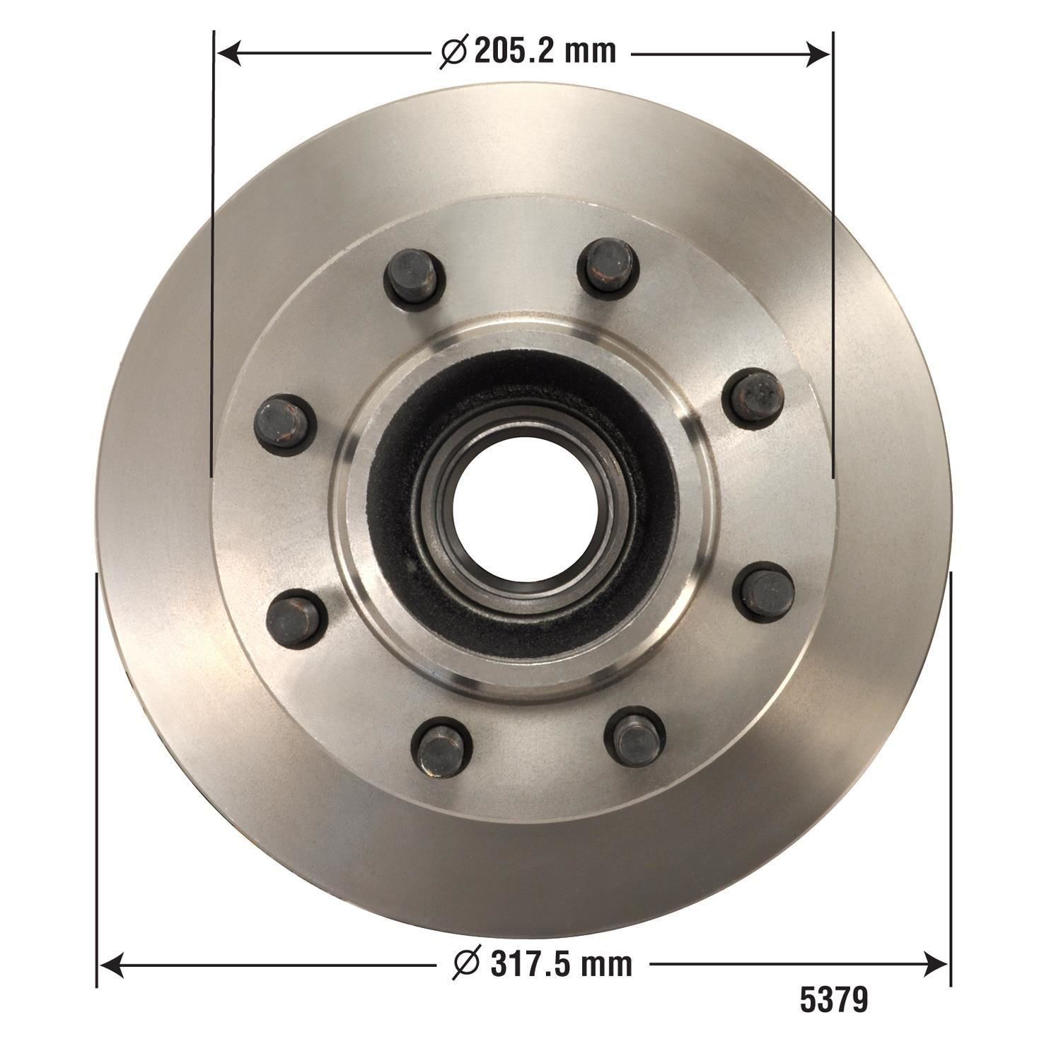 Duralast Disc Brake Rotor and Hub Assembly 5379 | AutoZone