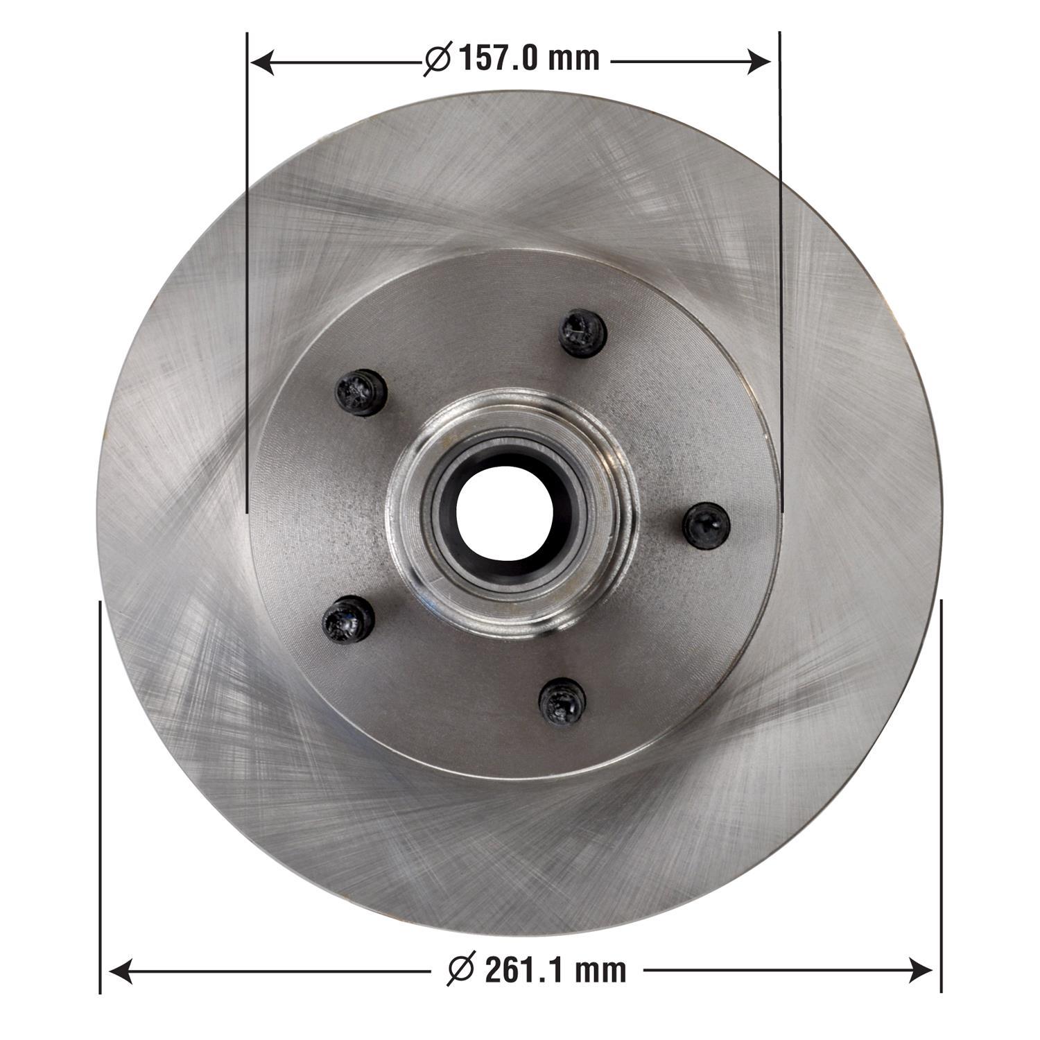 Duralast Disc Brake Rotor and Hub Assembly 54058 | AutoZone
