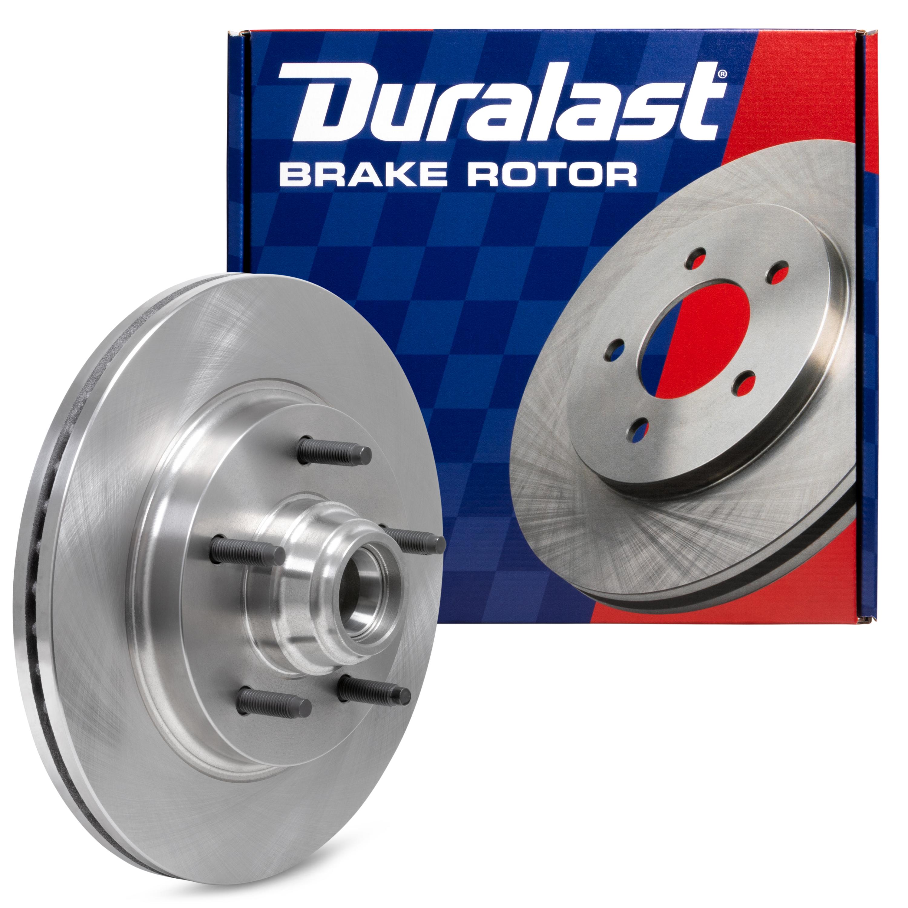 For Ford F-150 97-00 DuraGo Plain Vented Front Brake Rotor & Hub - View #4