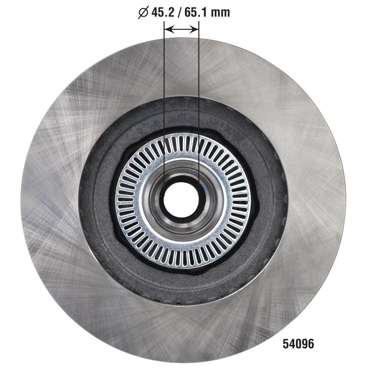 Duralast Disc Brake Rotor and Hub Assembly 54096 | AutoZone