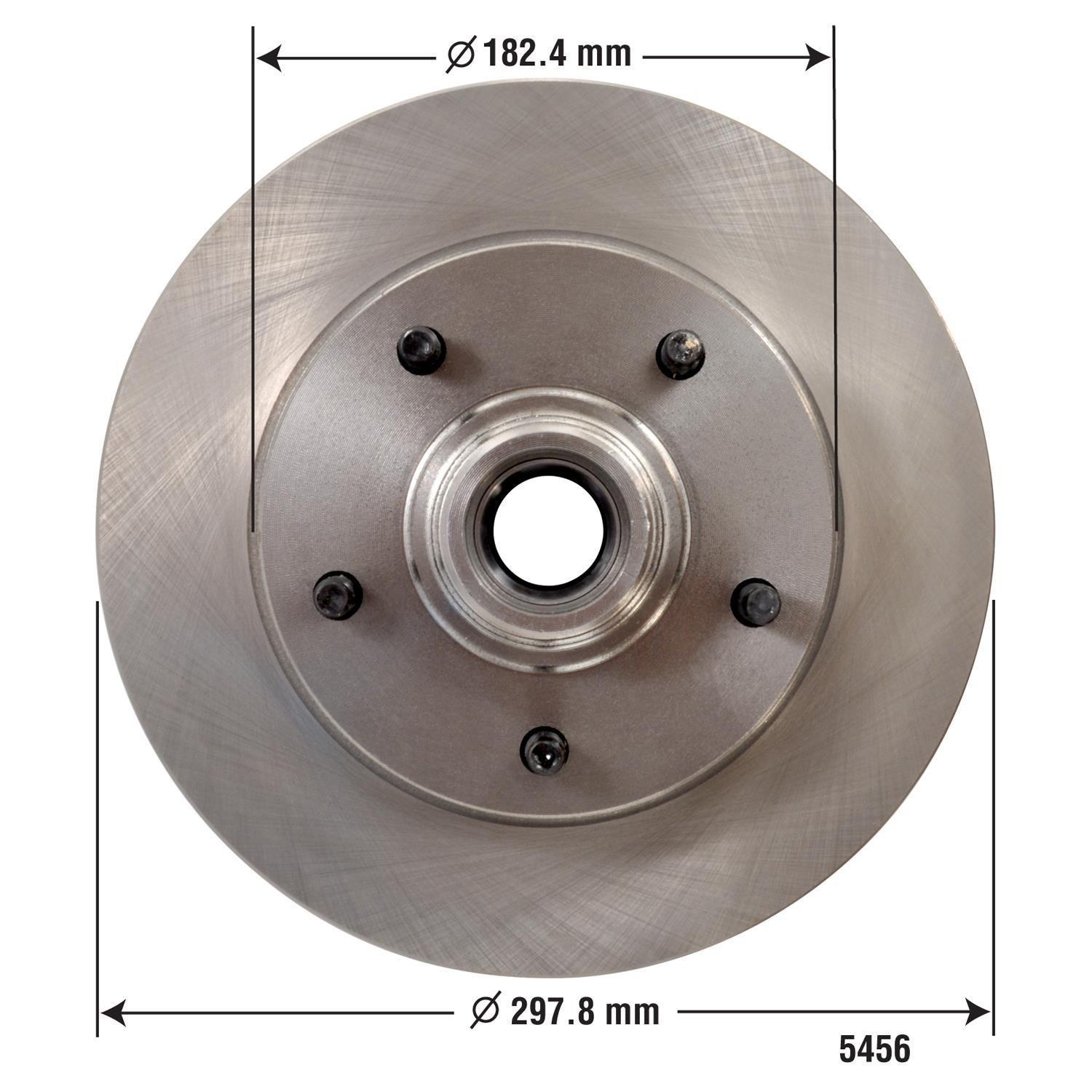 Duralast Disc Brake Rotor and Hub Assembly 5456 | AutoZone