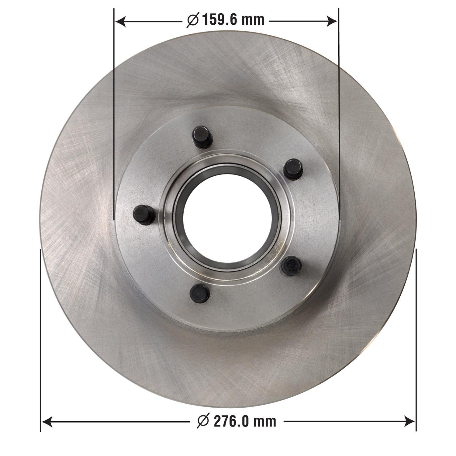 Duralast Disc Brake Rotor and Hub Assembly 5473 | AutoZone