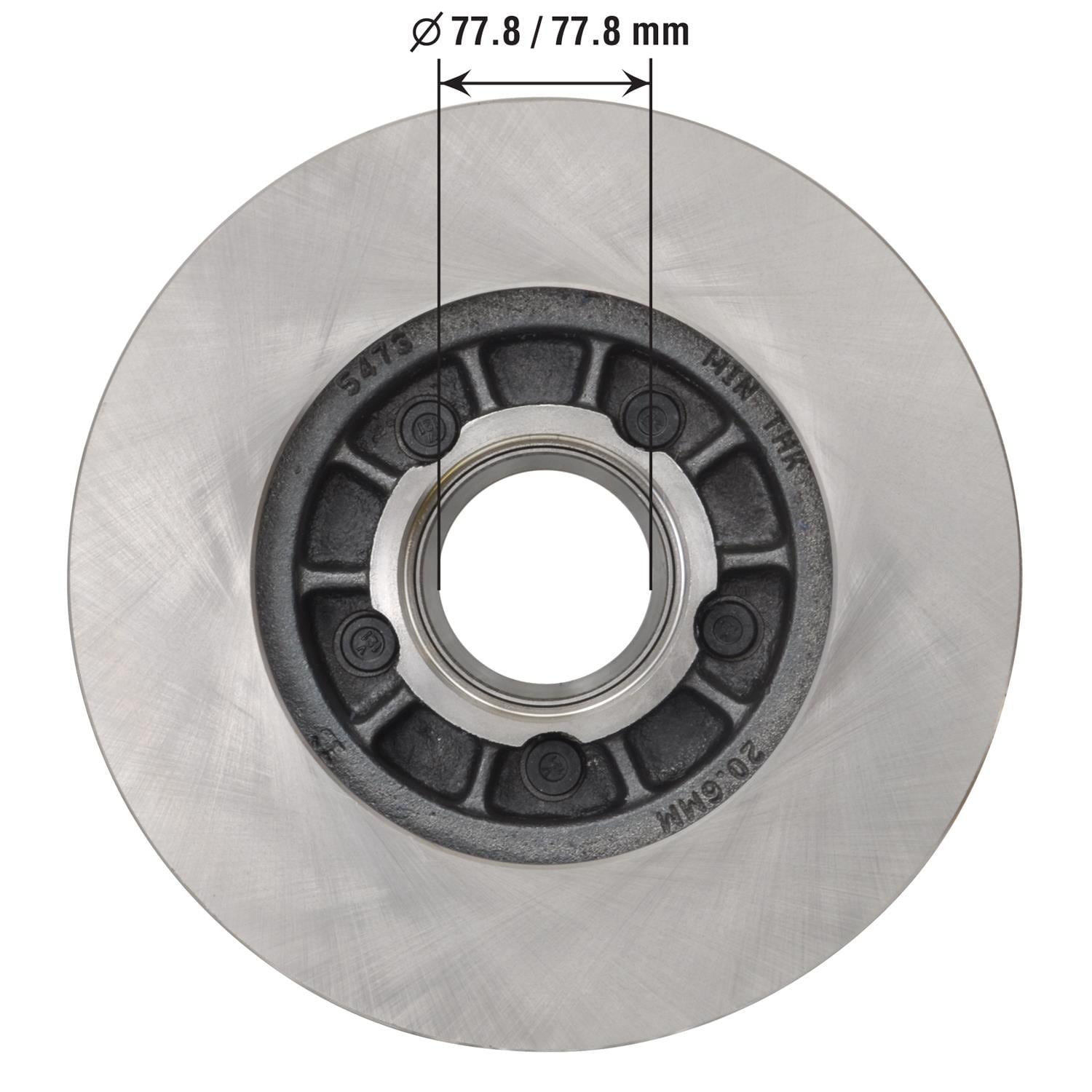 Duralast Disc Brake Rotor and Hub Assembly 5473 | AutoZone