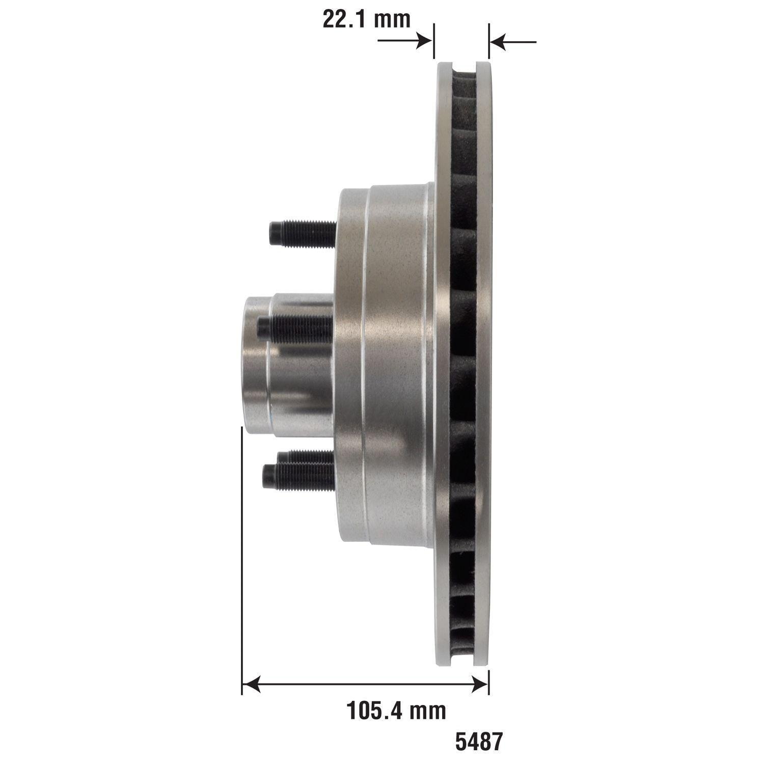Duralast Disc Brake Rotor and Hub Assembly 5456 | AutoZone