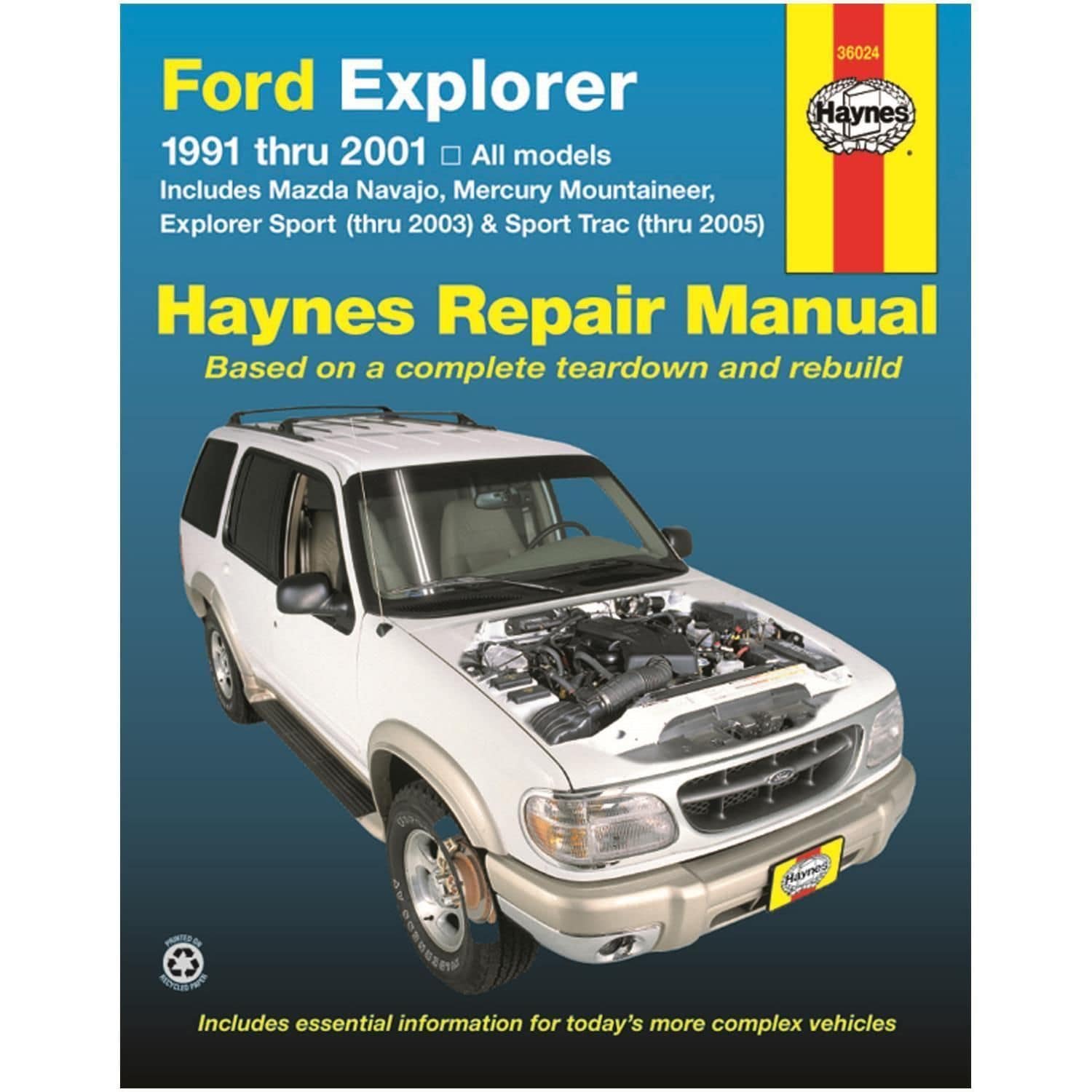 Haynes Vehicle Repair Manual 36024 | AutoZone