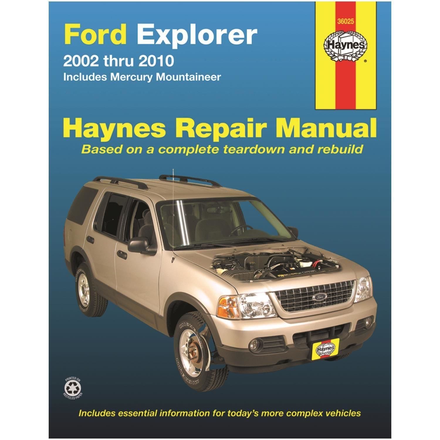 Mercury Mountaineer Repair Manual - Best Repair Manual for Mercury