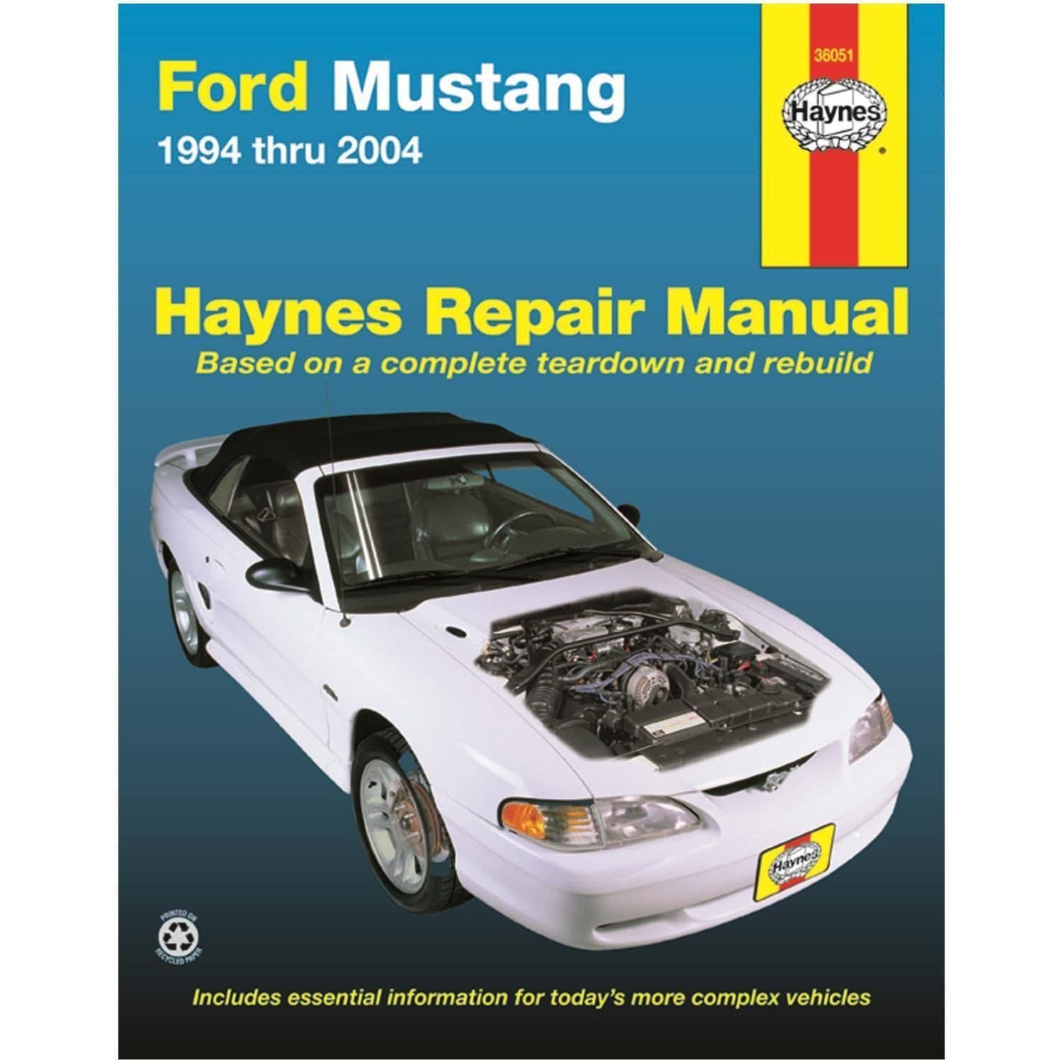 Haynes Vehicle Repair Manual 36051 | AutoZone