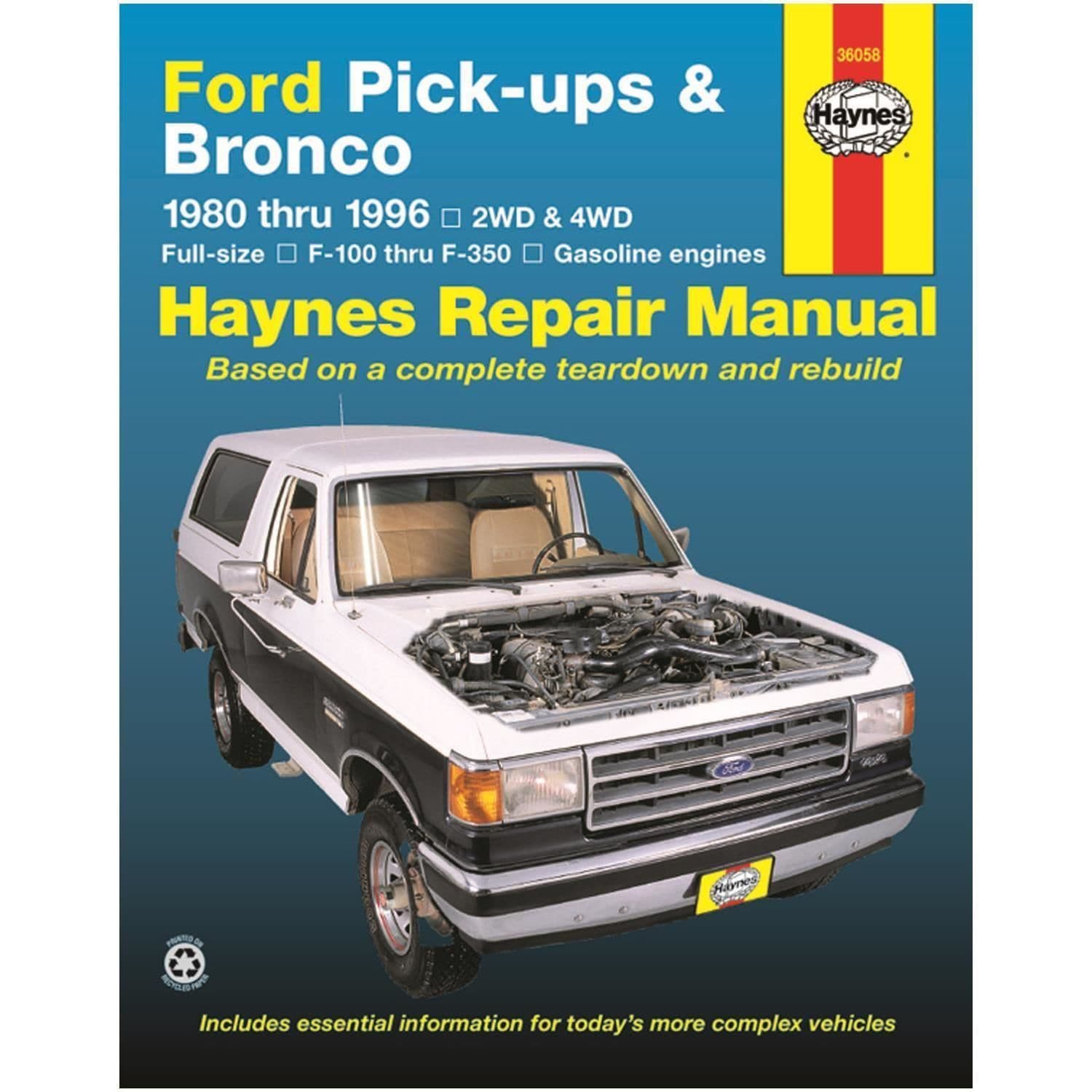 Haynes Vehicle Repair Manual 36058 | AutoZone